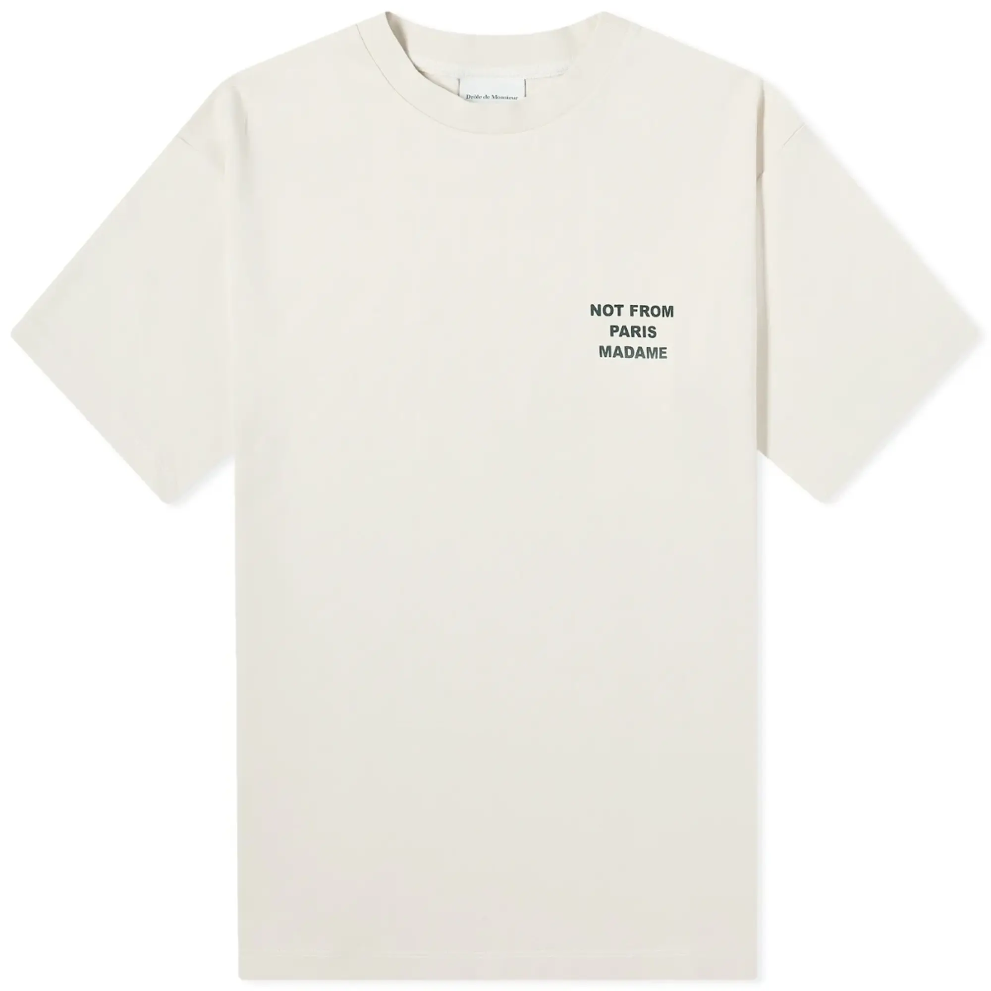 Drôle de Monsieur Le T-Shirt Slogan - Mastic
