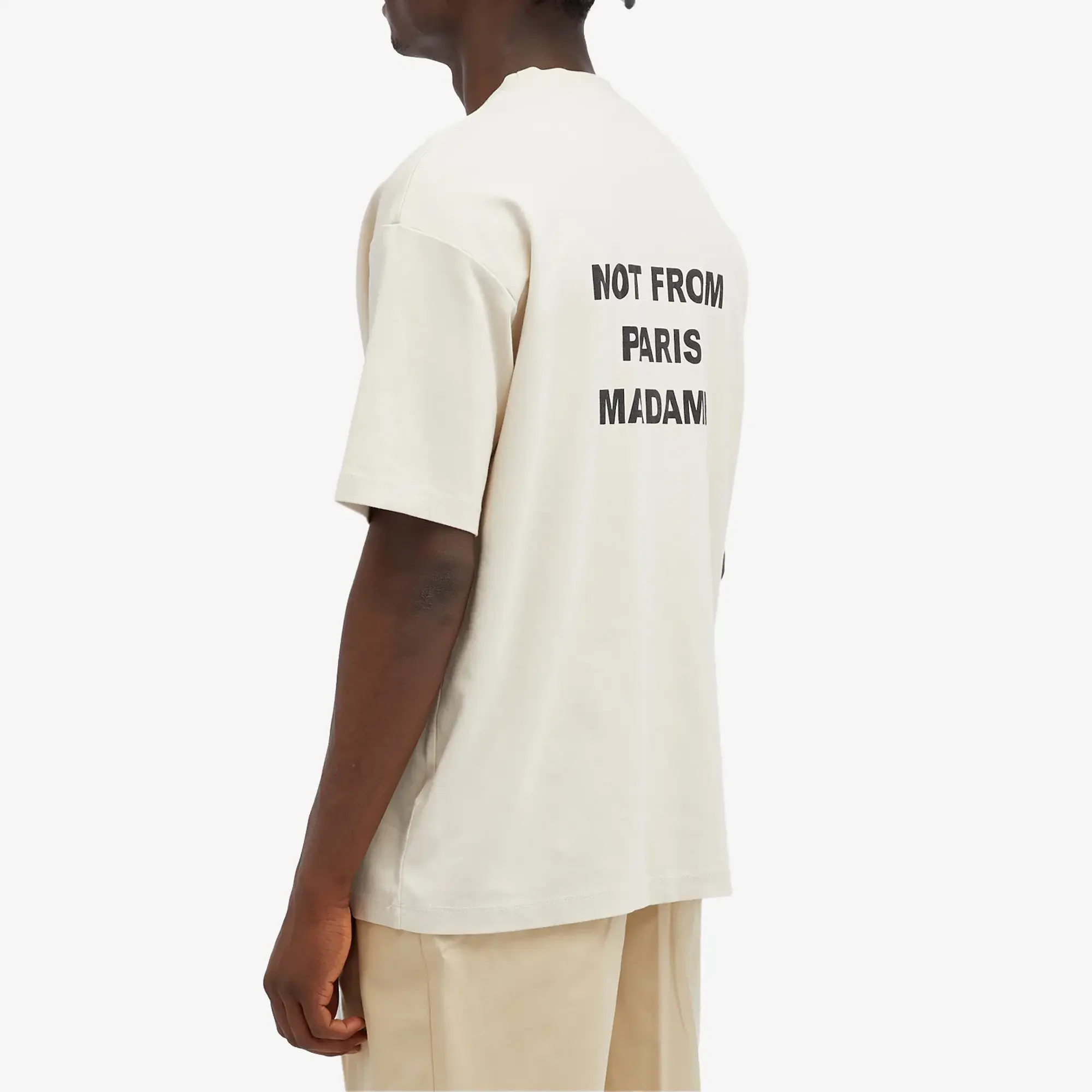 Drôle de Monsieur Le T-Shirt Slogan - Mastic