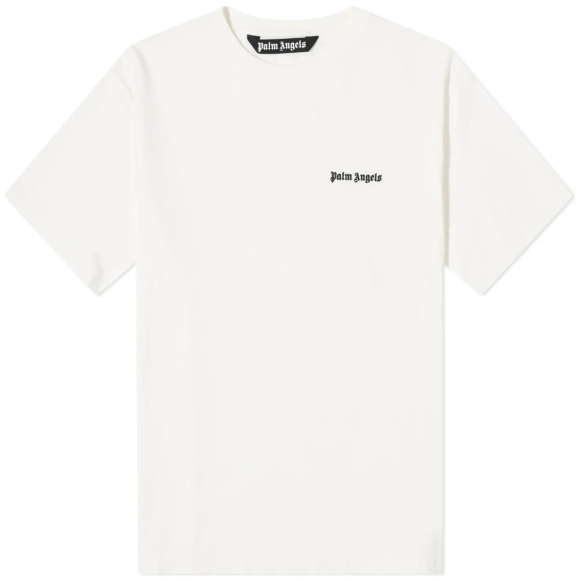 Palm Angels Men's Classic Logo T-Shirt Off White