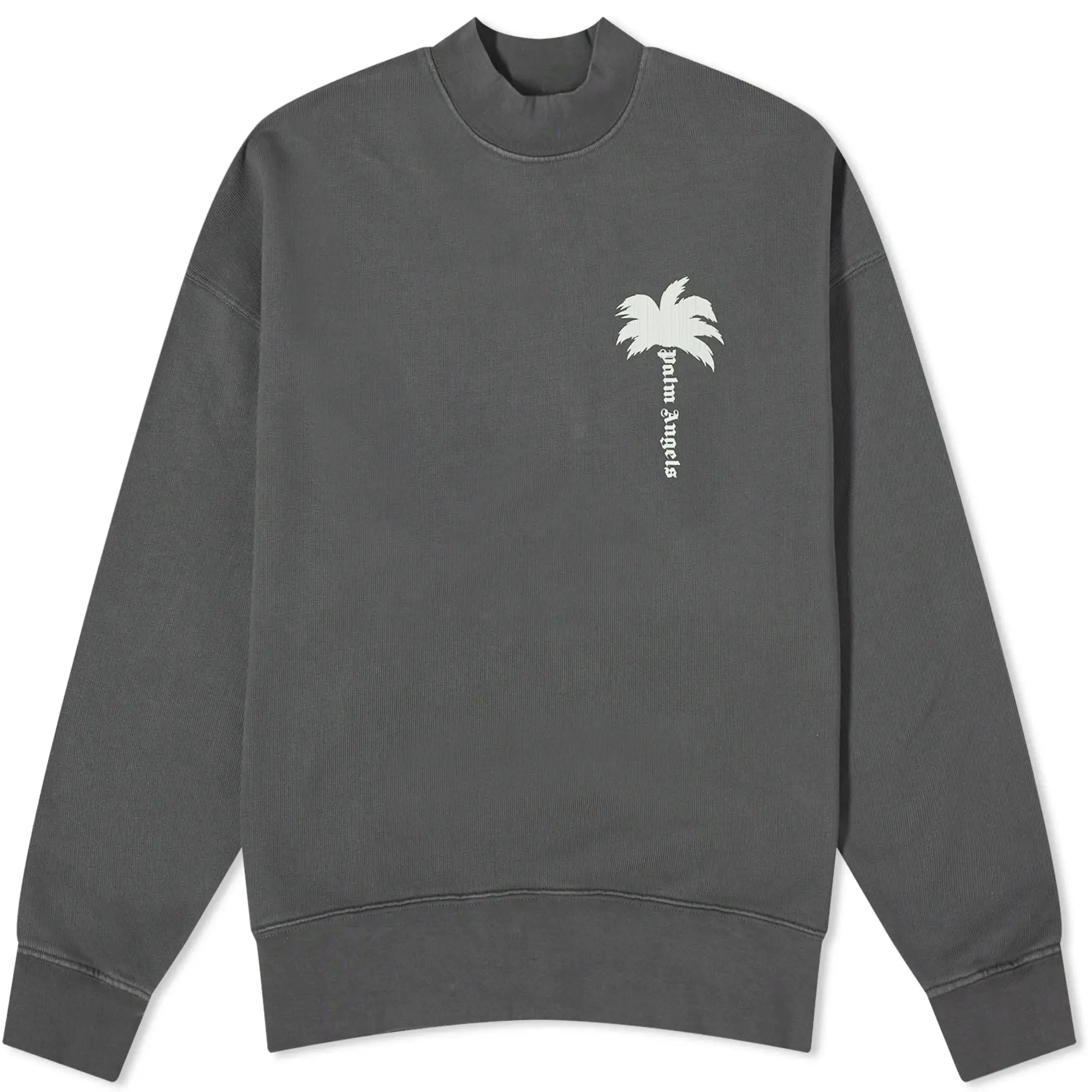 Palm Angels Men's Palm Crew Sweat Dark Grey