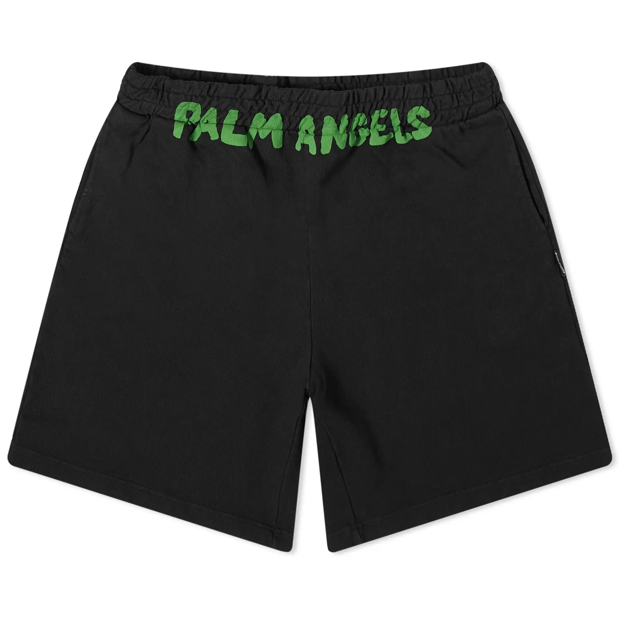 Palm Angels Men's Logo Sweat Short Black