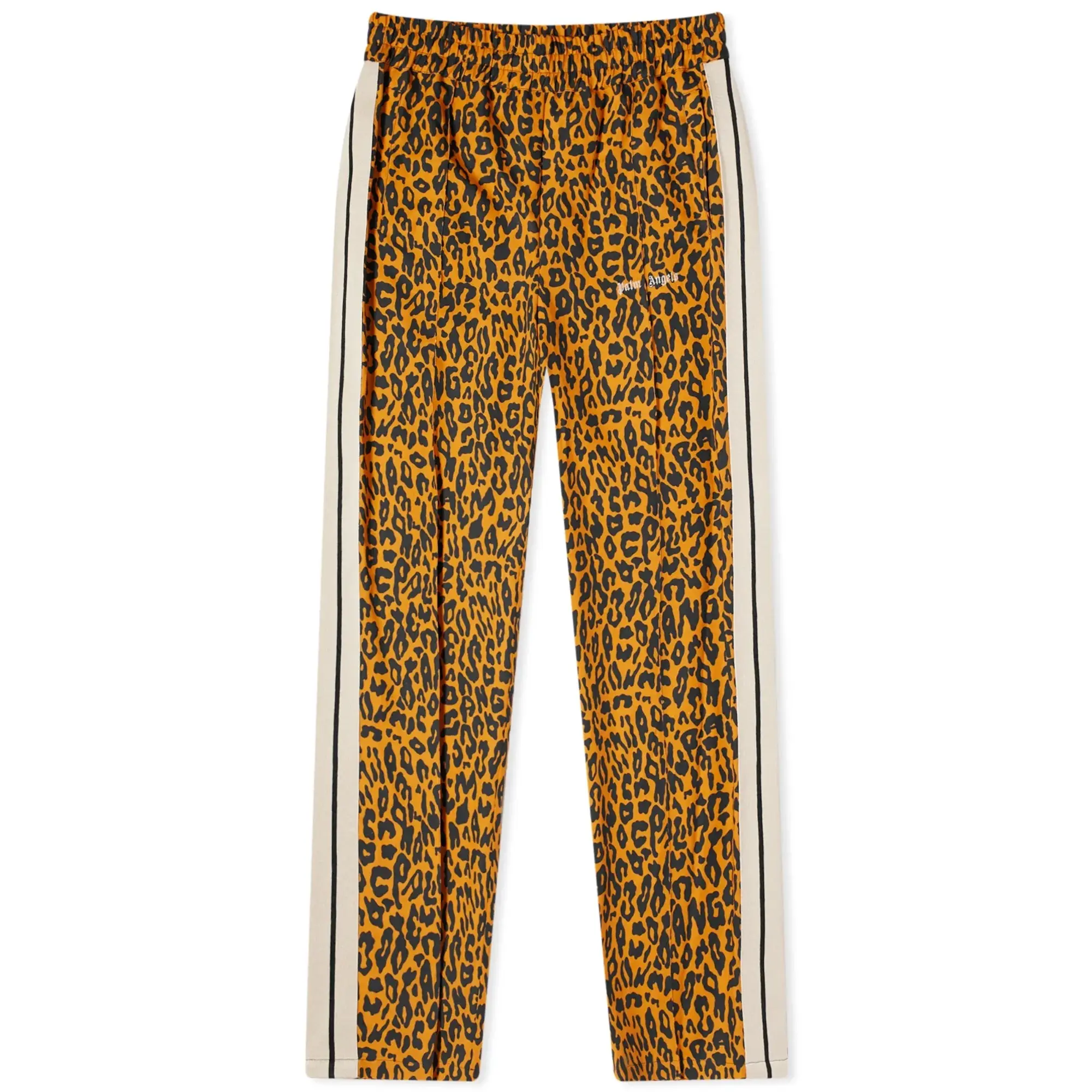 Palm Angels Men's Cheetah Track Pants Orange