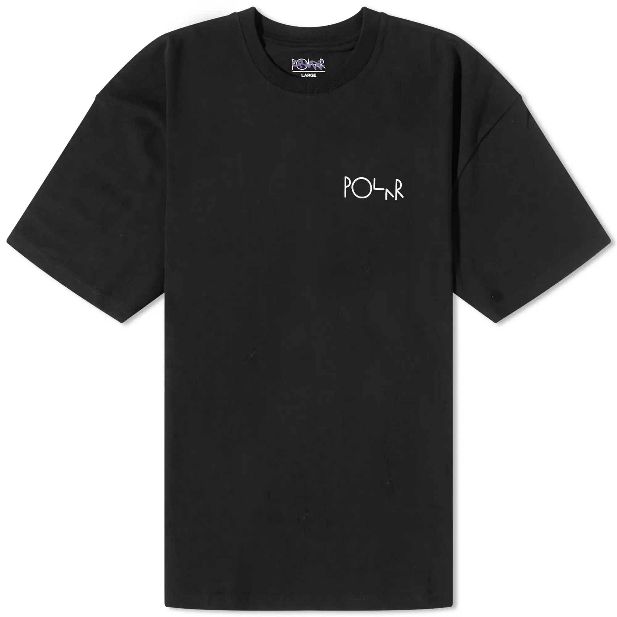 Polar Skate Co. Men's Stroke Logo T-Shirt Black