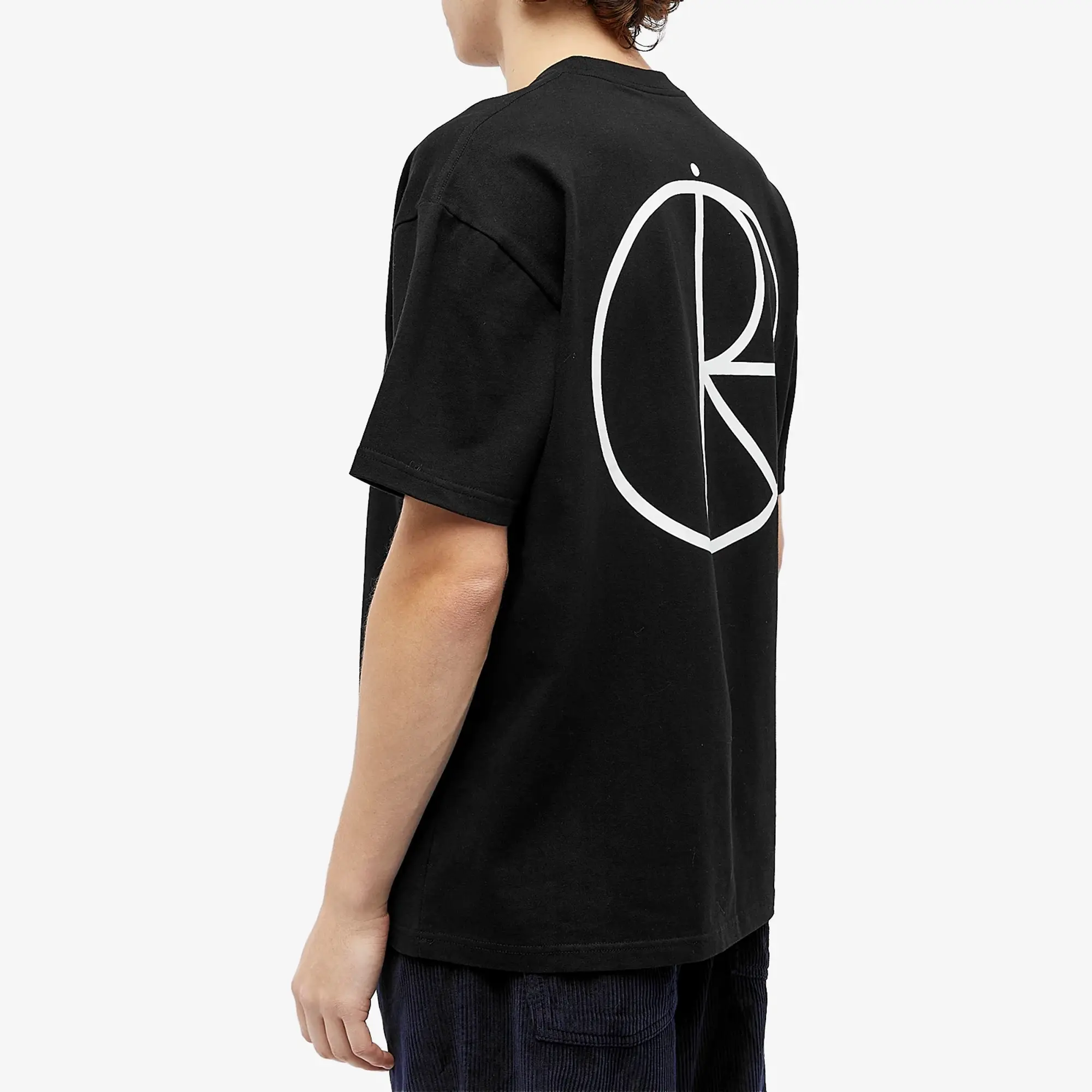 Polar Skate Co. Men's Stroke Logo T-Shirt Black