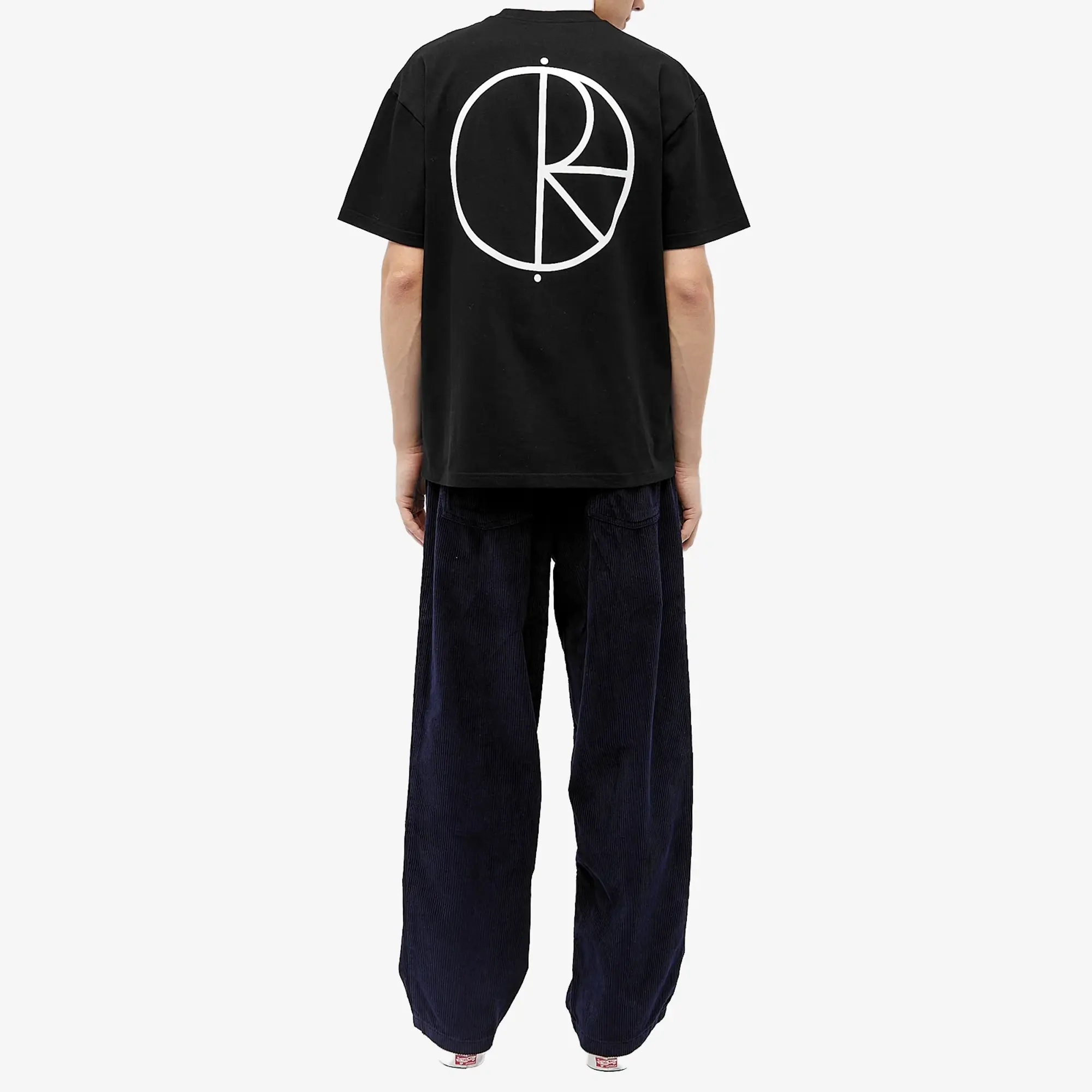 Polar Skate Co. Men's Stroke Logo T-Shirt Black