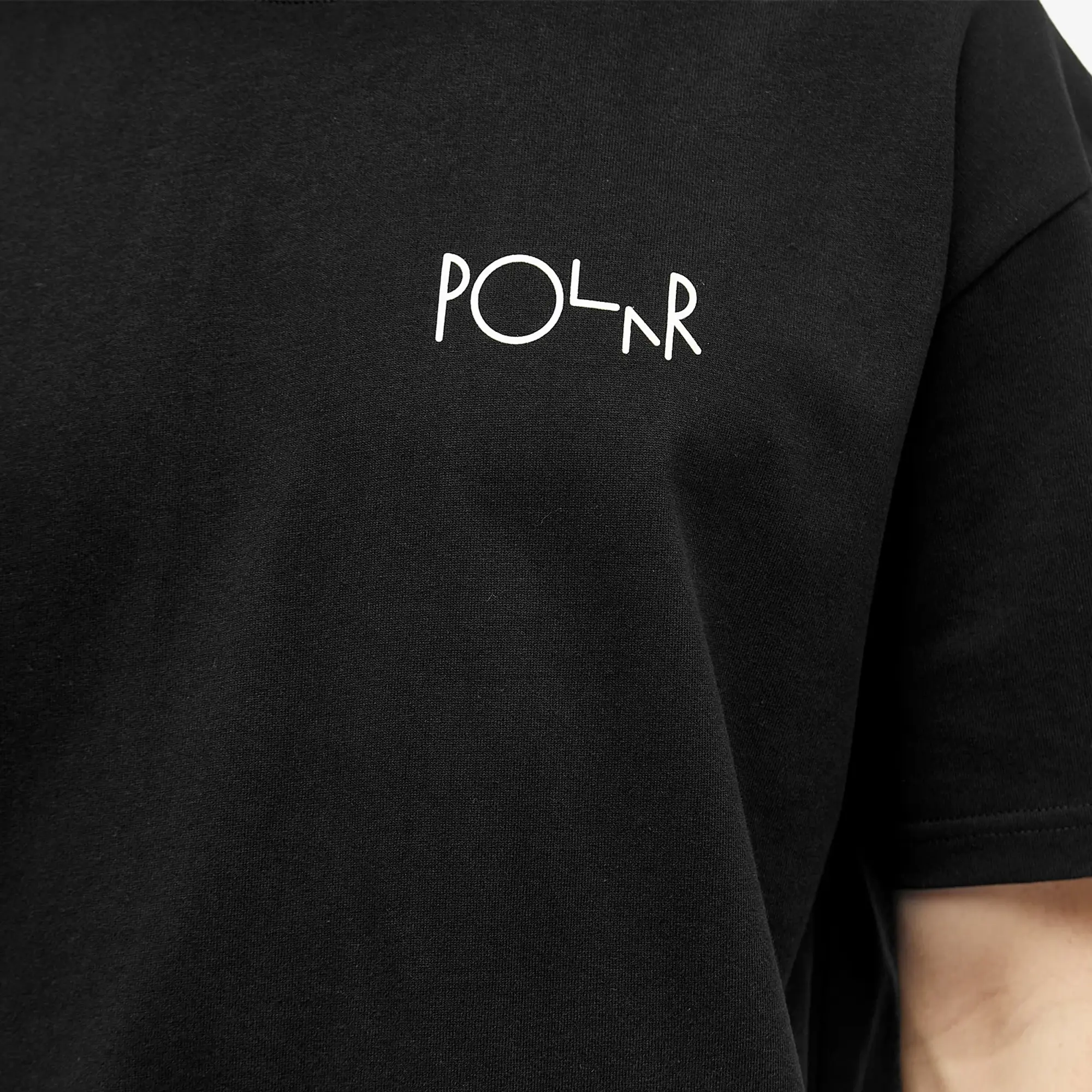 Polar Skate Co. Men's Stroke Logo T-Shirt Black