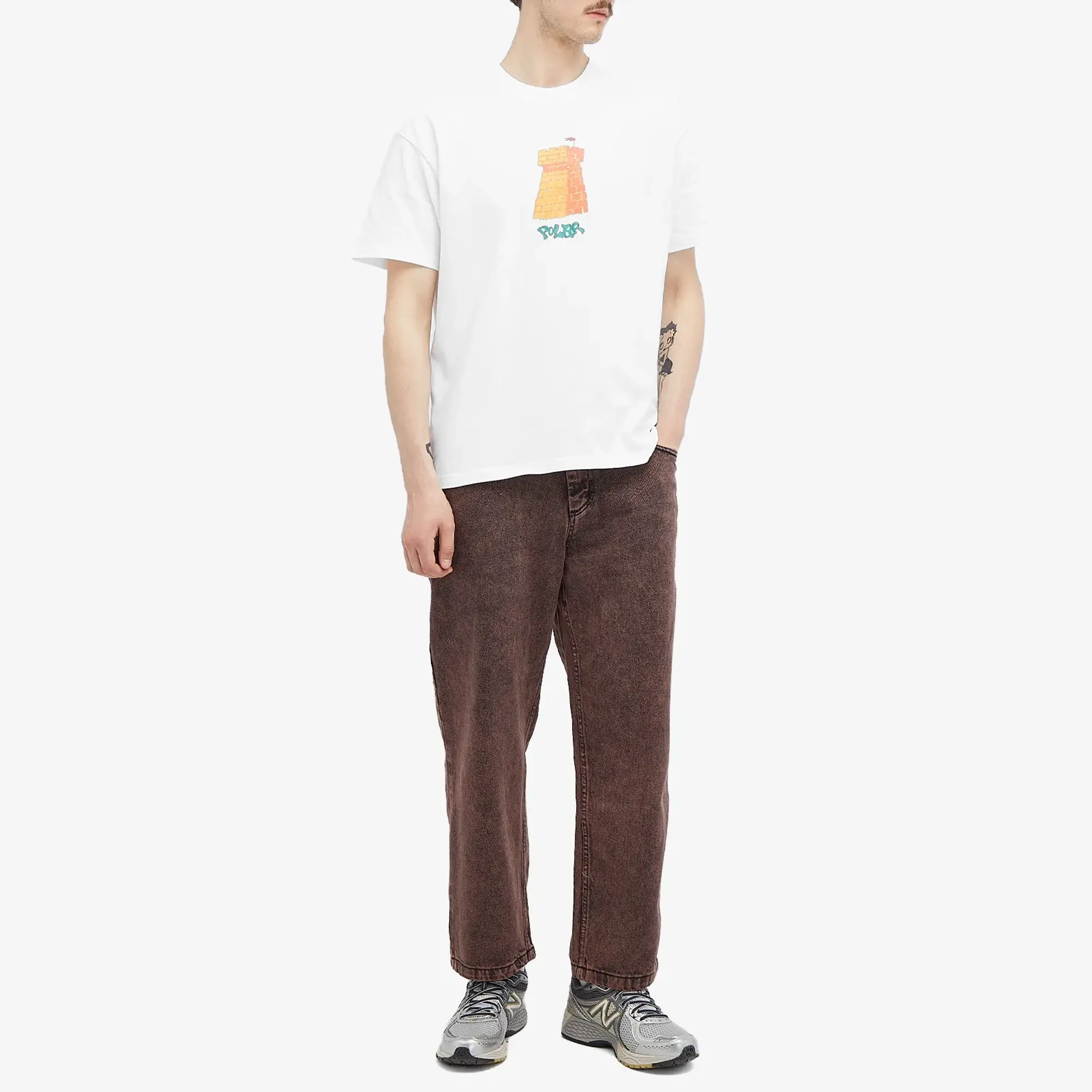 Polar Skate Co. Men's Invasion T-Shirt White