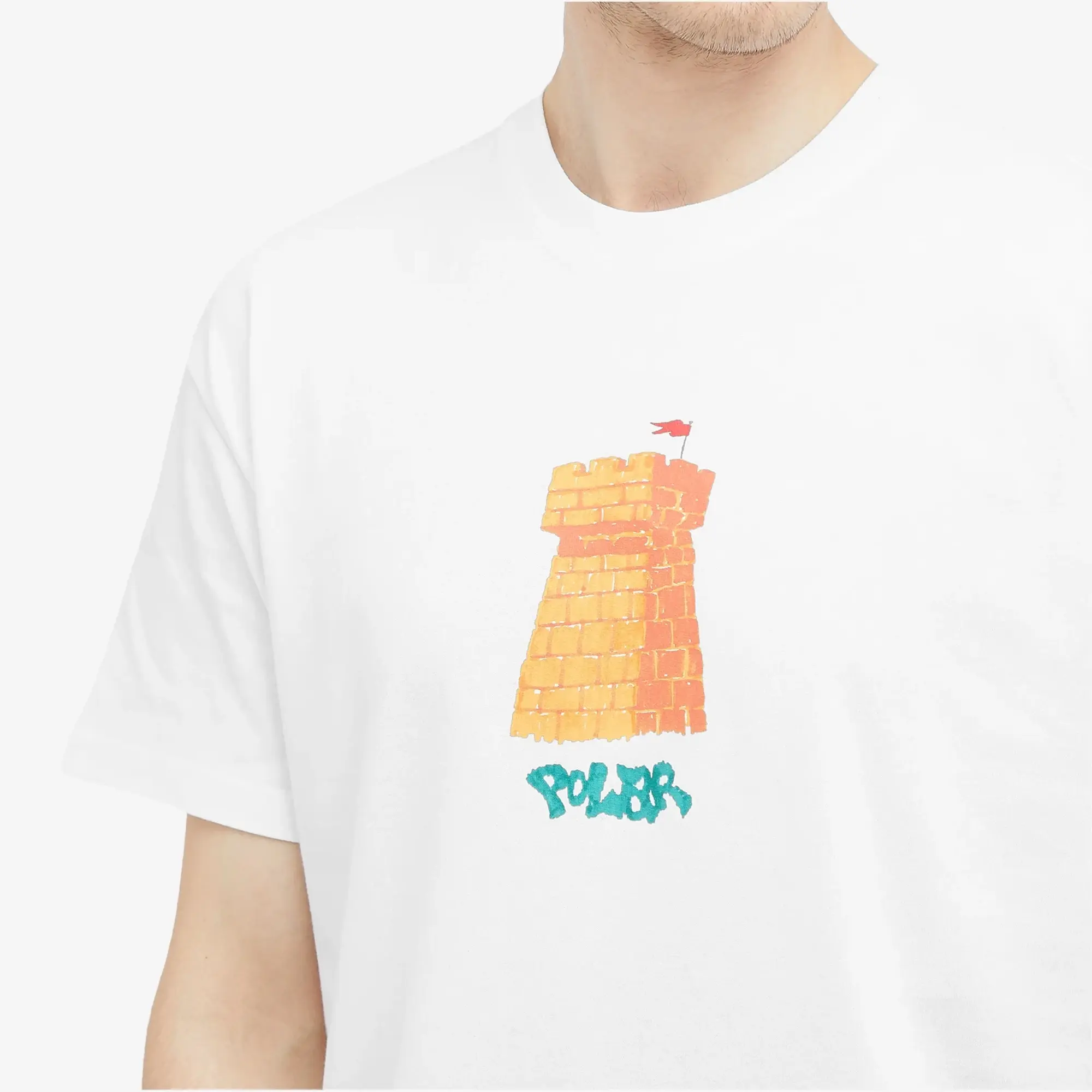 Polar Skate Co. Men's Invasion T-Shirt White