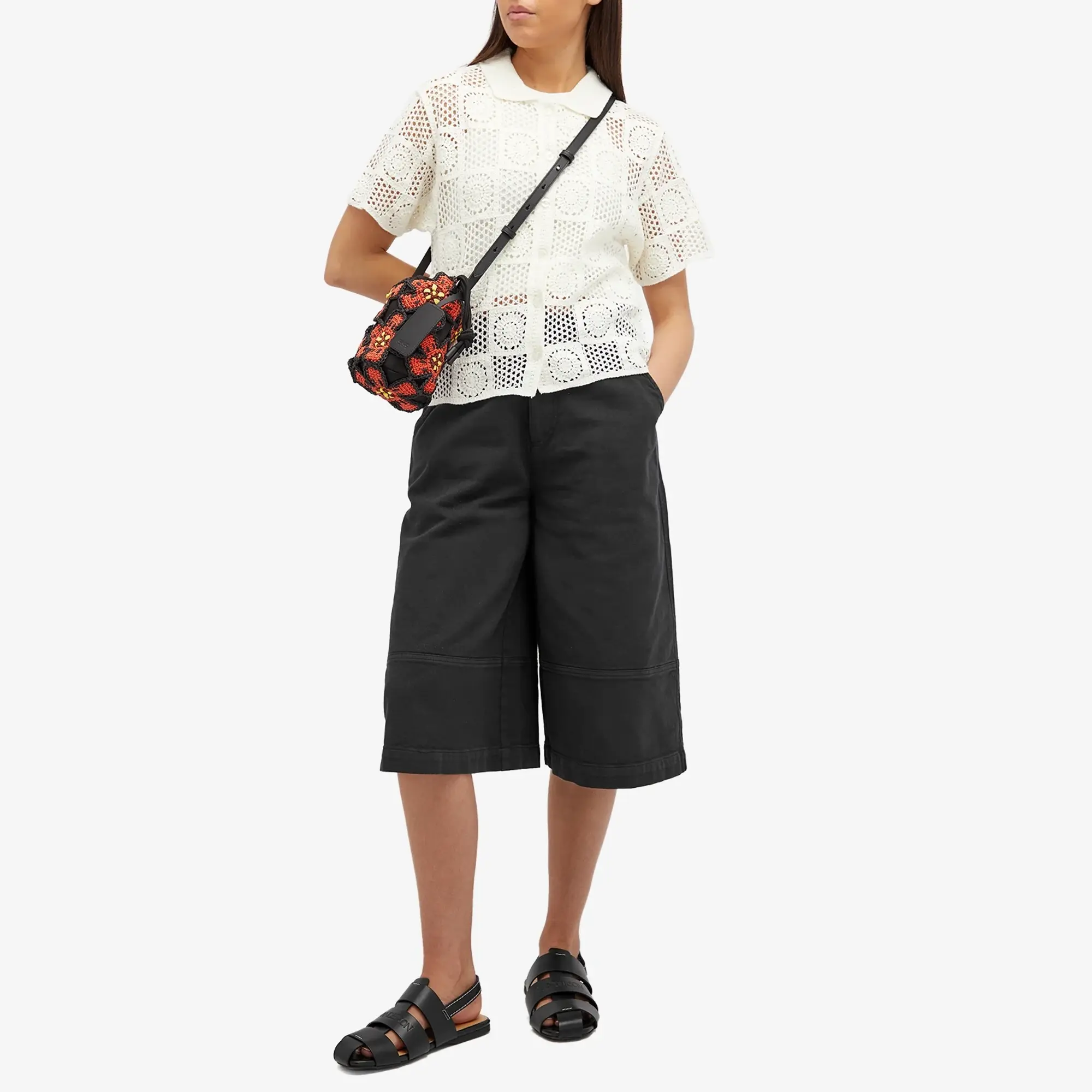 YMC Women's Ezy Culotte Trousers Black
