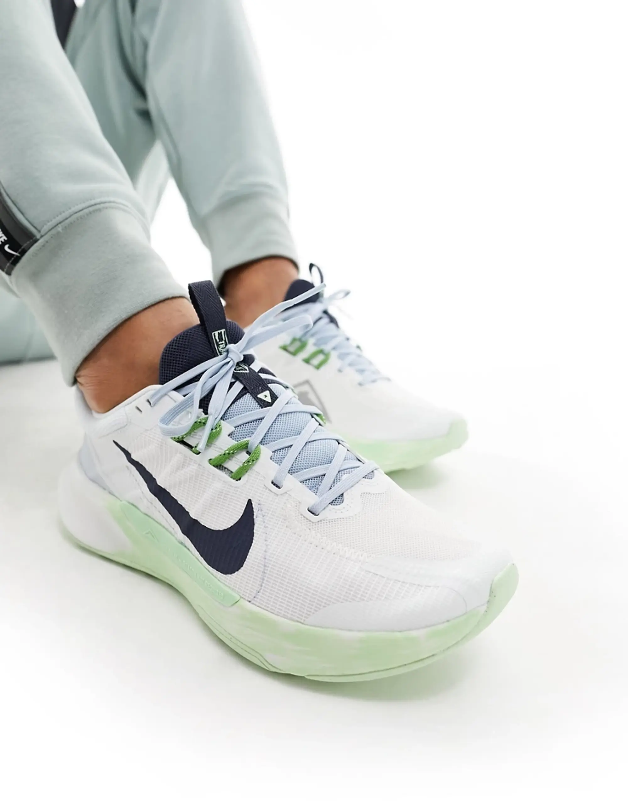 Nike lime green trainers best sale