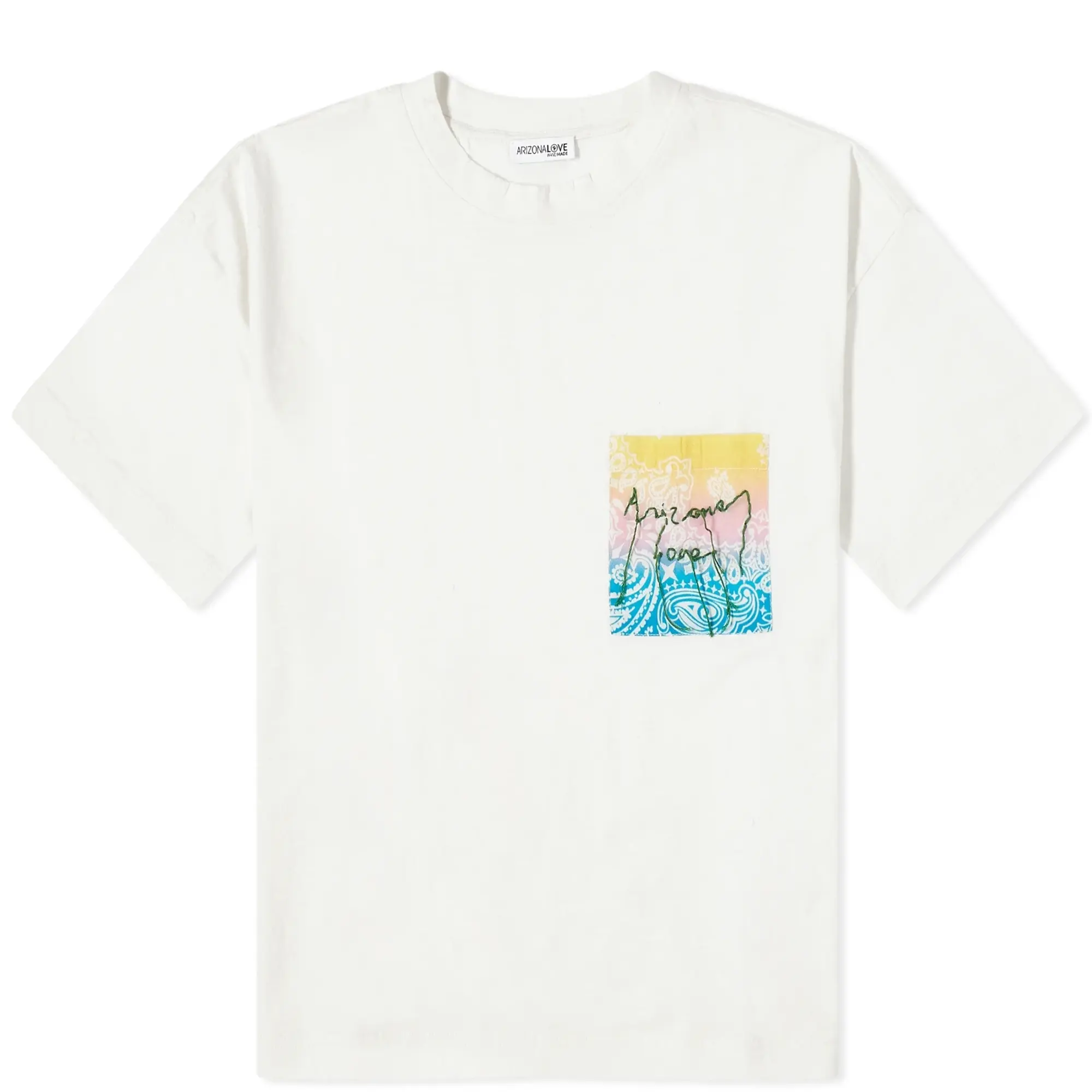 Arizona Love Women's Pocket T-Shirt White