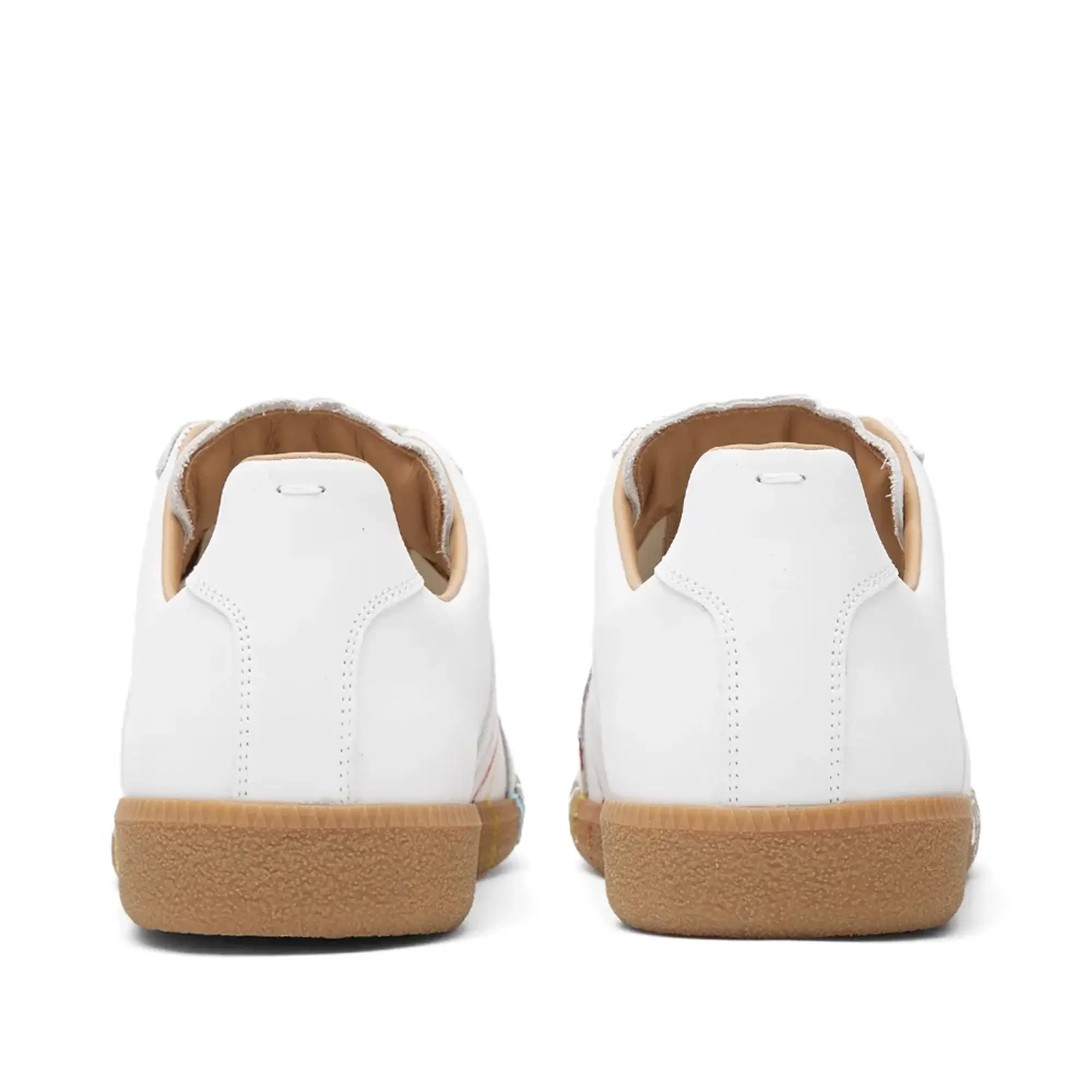 Maison Margiela Men's Painter Replica Sneaker White/Multi