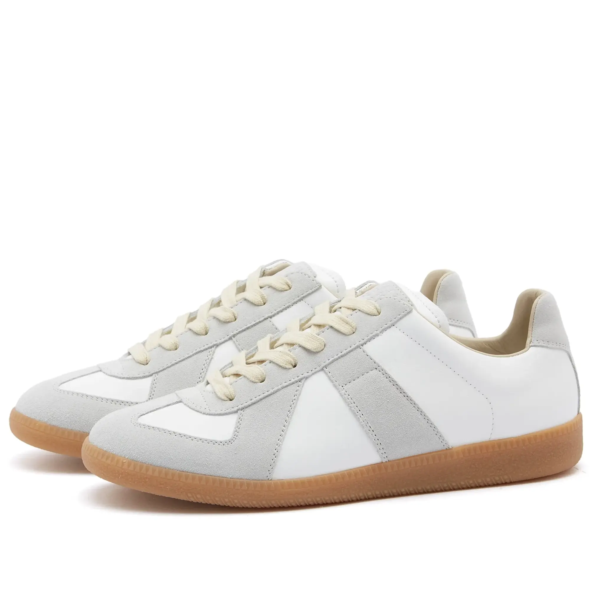 Maison Margiela Women's Replica Sneakers Dirty White