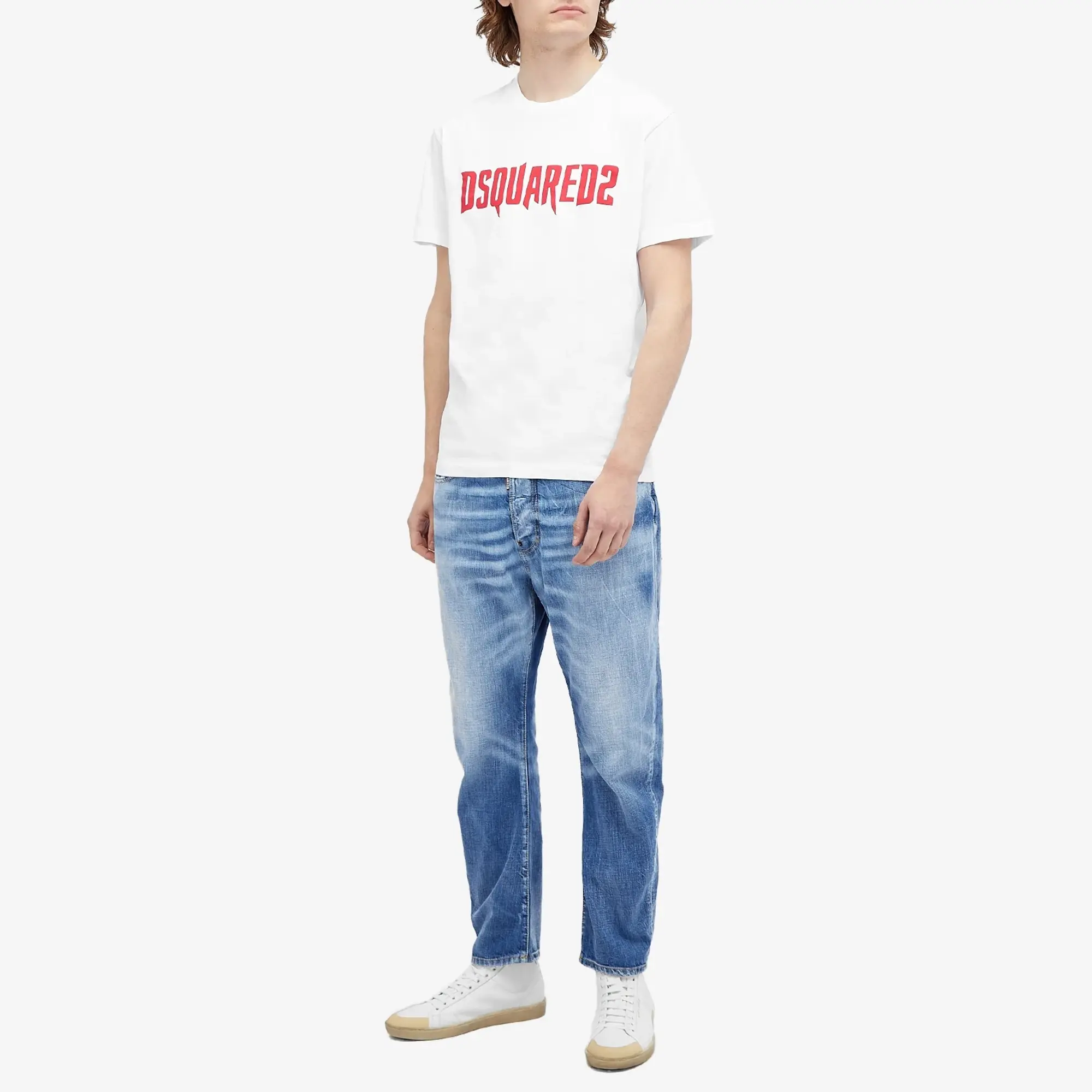 Dsquared2 Men's Chest Logo T-Shirt White
