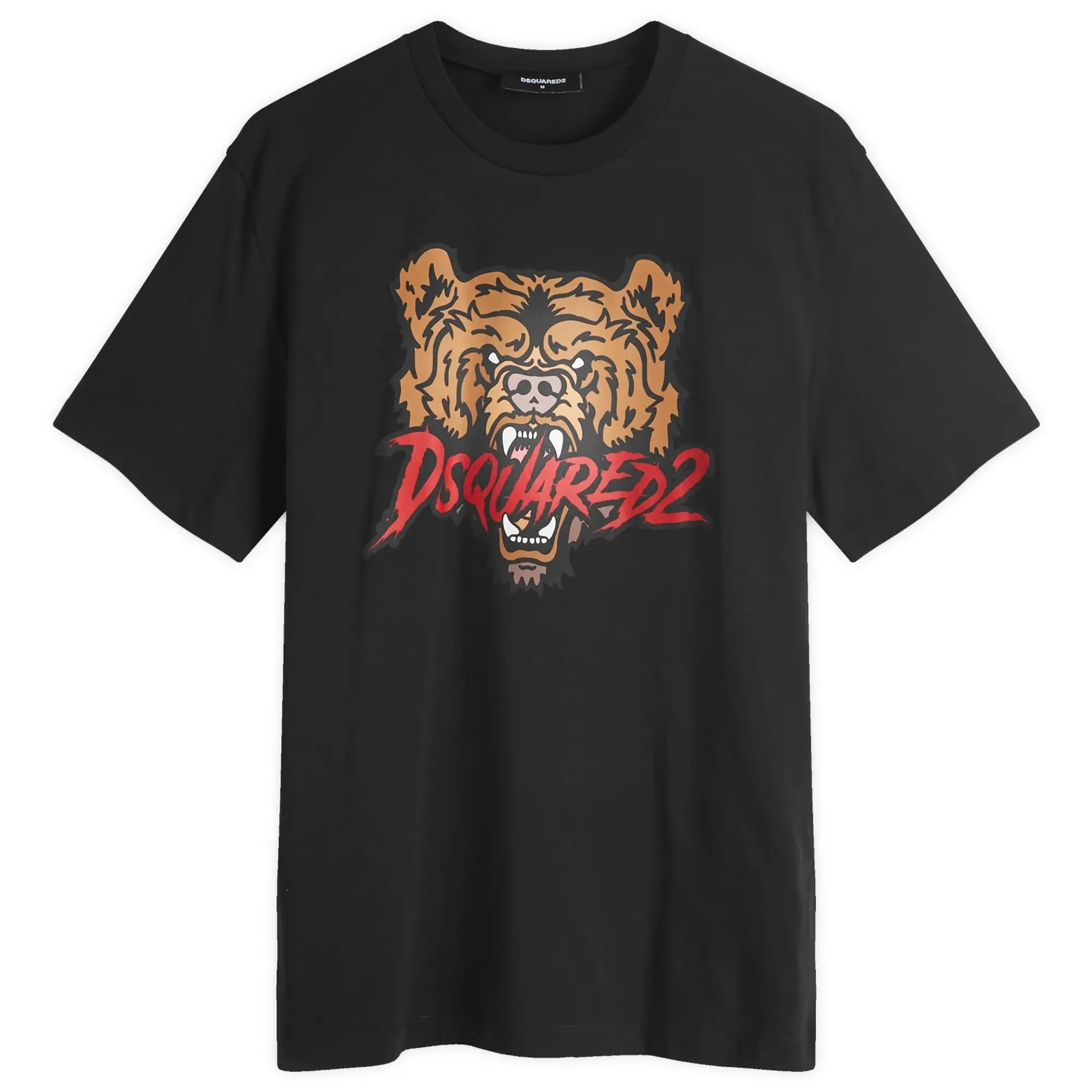 Dsquared2 Men's Bears Logo T-Shirt Black