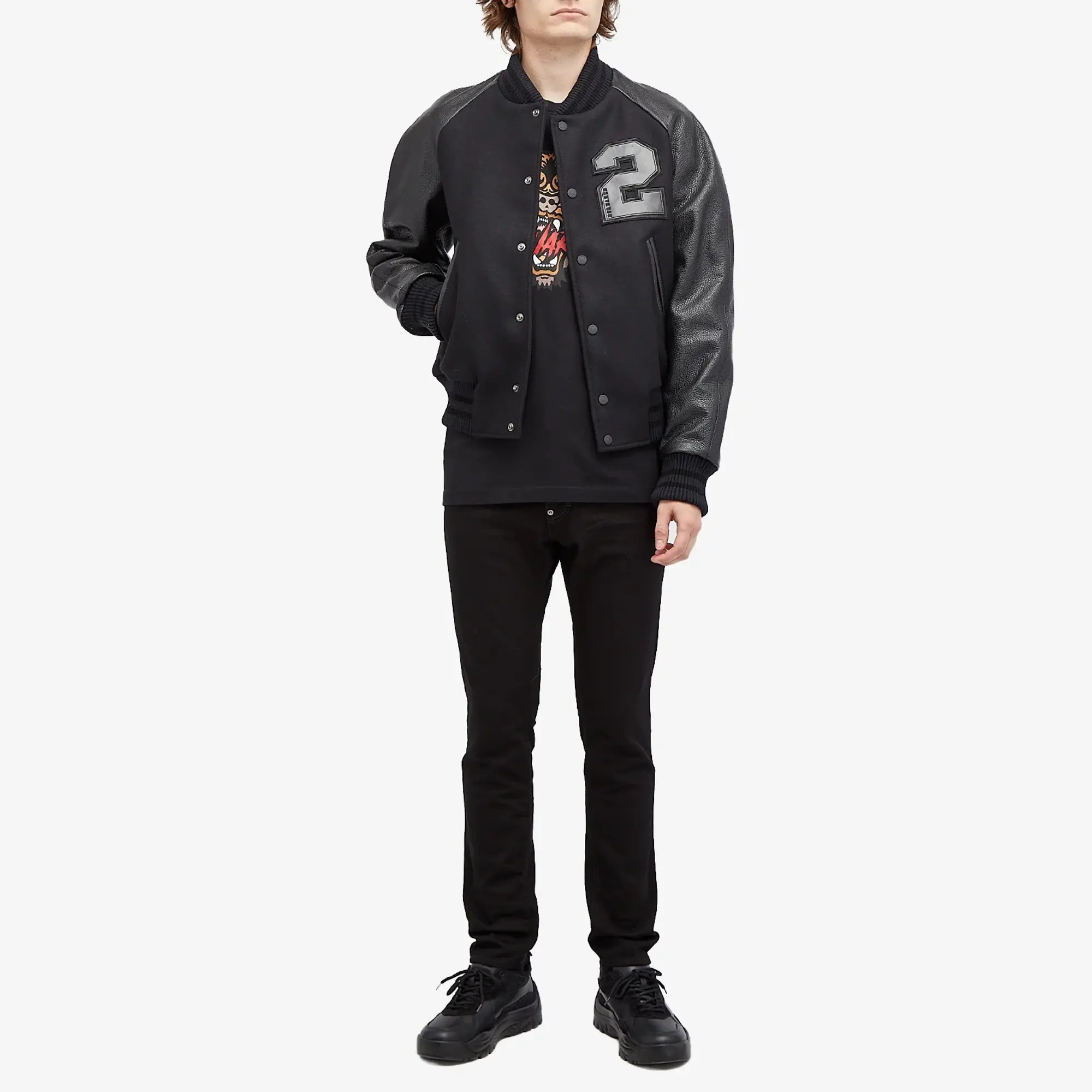 Dsquared2 Men's Bears Logo T-Shirt Black