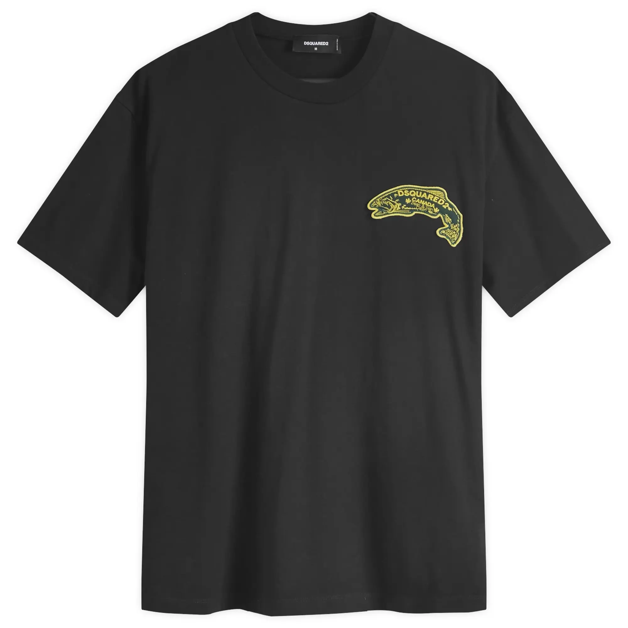 Dsquared2 Men's Fish Logo T-Shirt Black