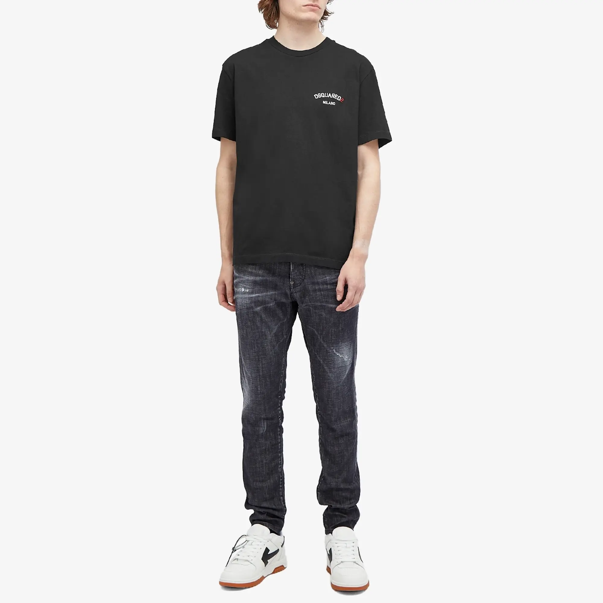Dsquared2 Men's Milano Small Logo T-Shirt Black
