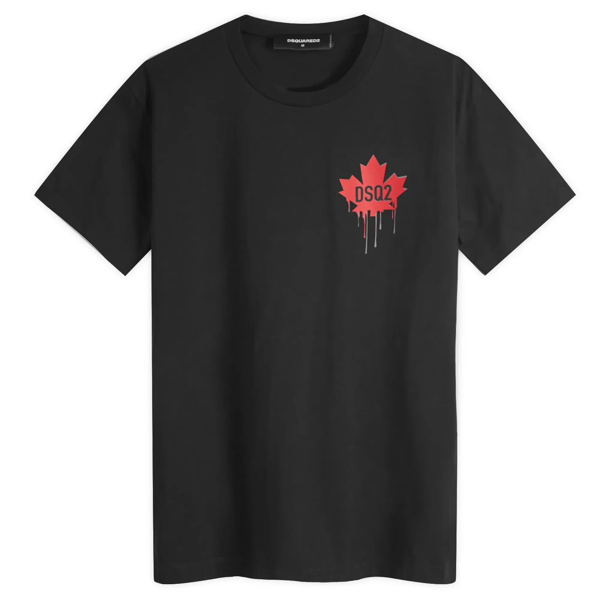 Dsquared2 Men's Maple Leaf Logo T-Shirt Black