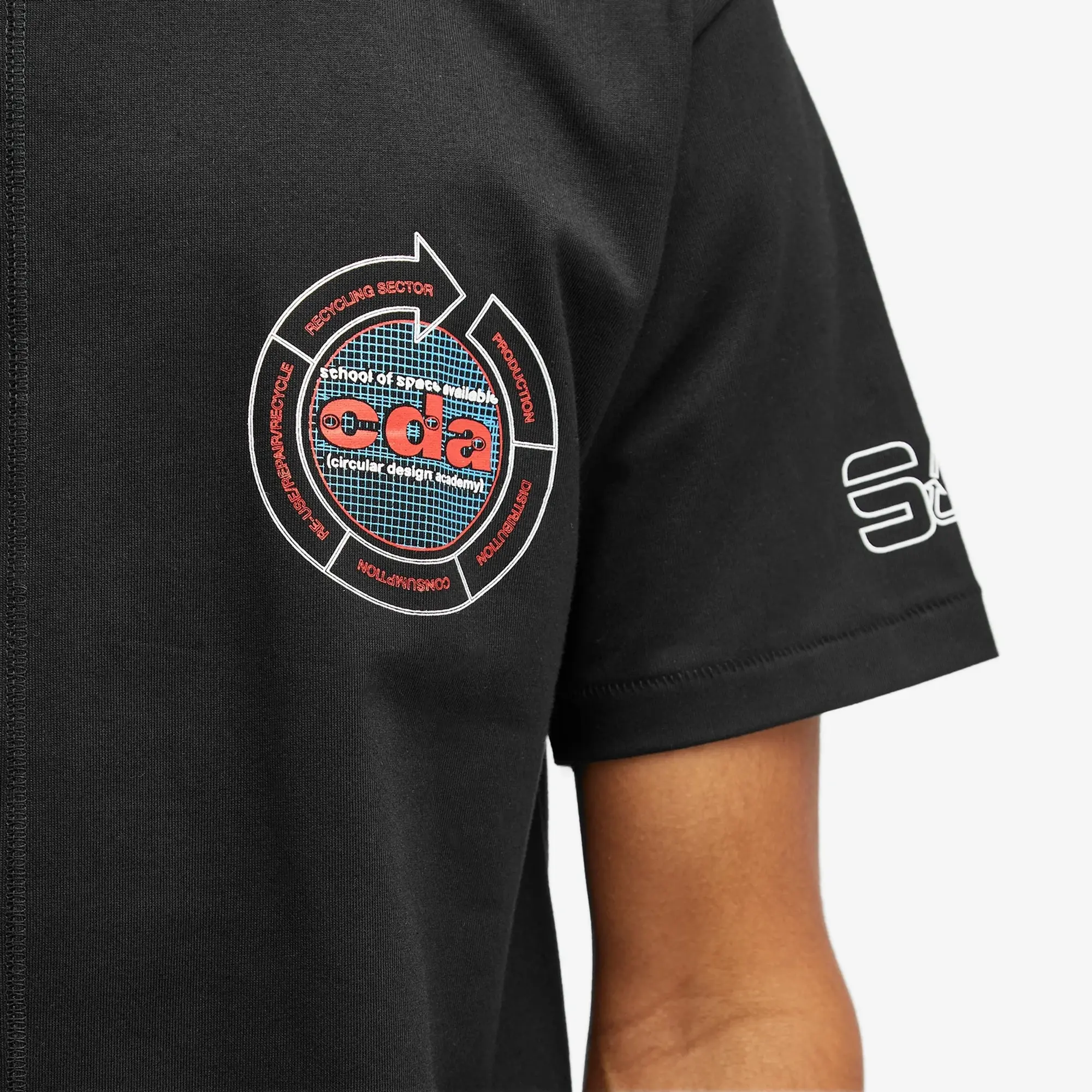 Space Available Men's CDA System T-Shirt Black