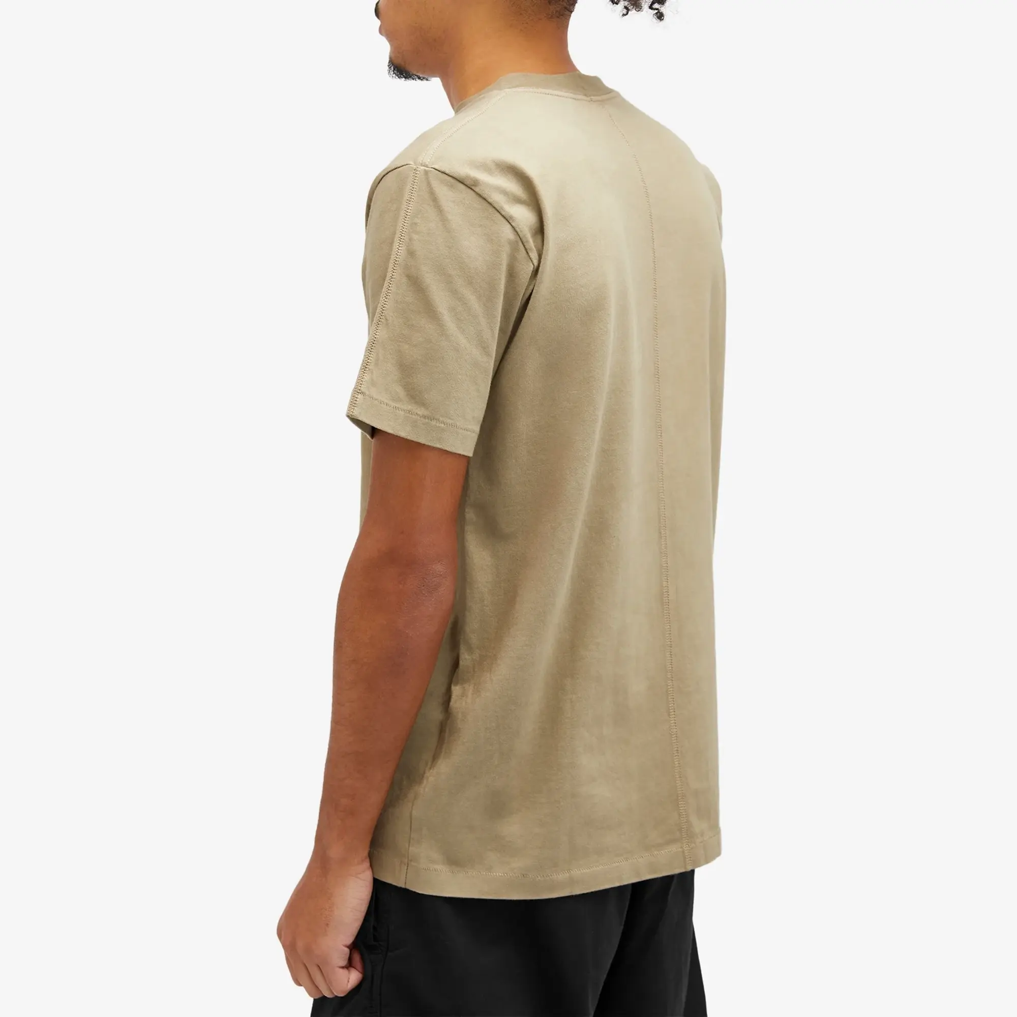 Space Available Men's x WHR Logo T-Shirt Plant Dyed Earth Dust