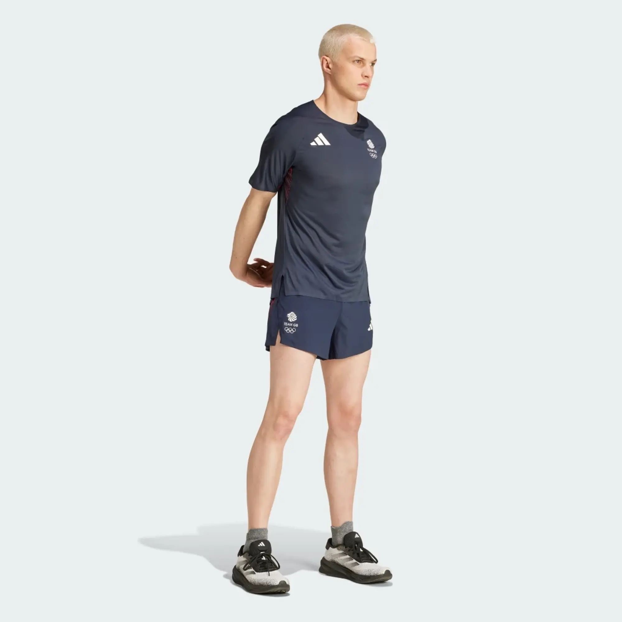 adidas Team GB Mens SS Player Issue Home Shirt