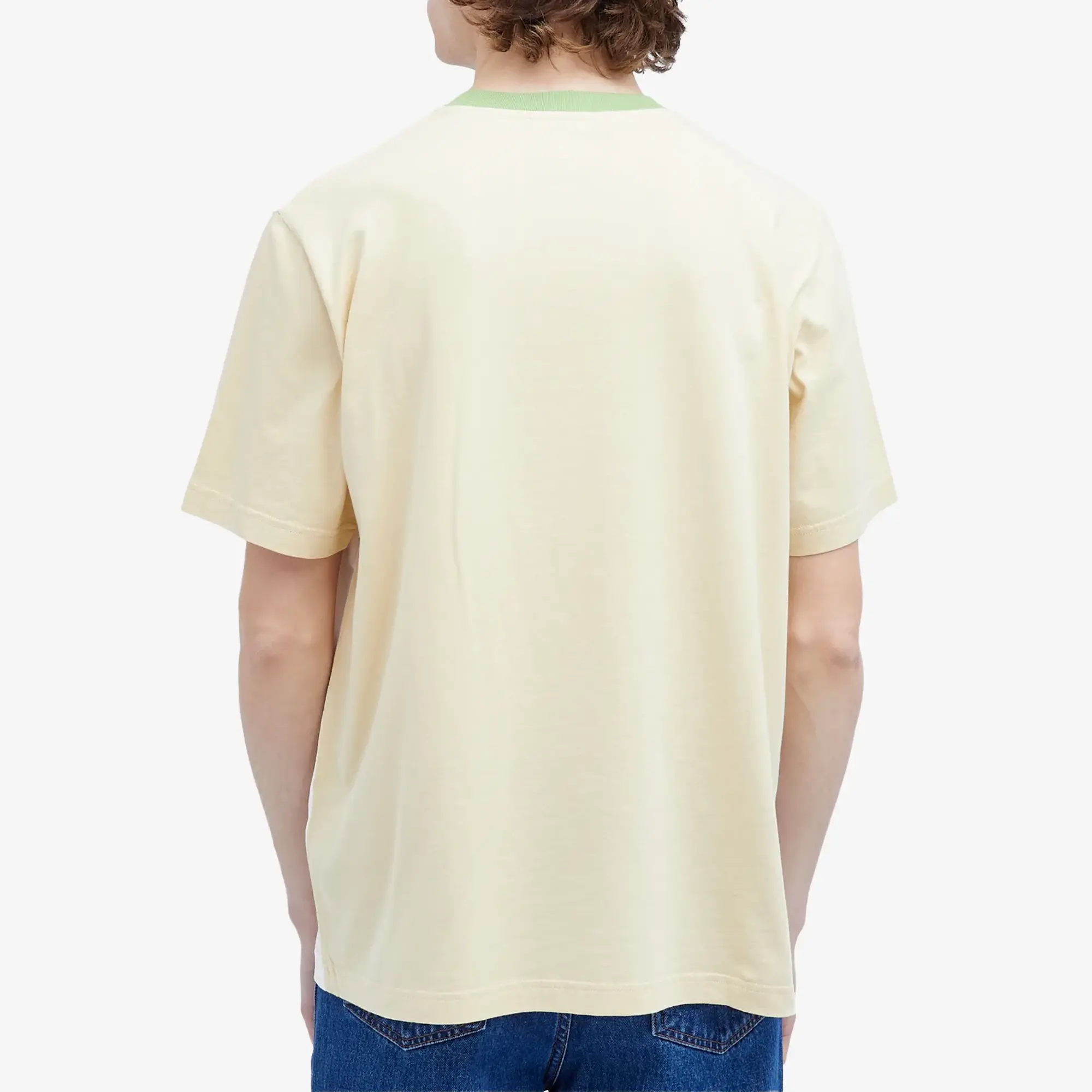 Cafe Kitsune Café Kitsune Colorblock Relax T-Shirt Tapioca Colorblock
