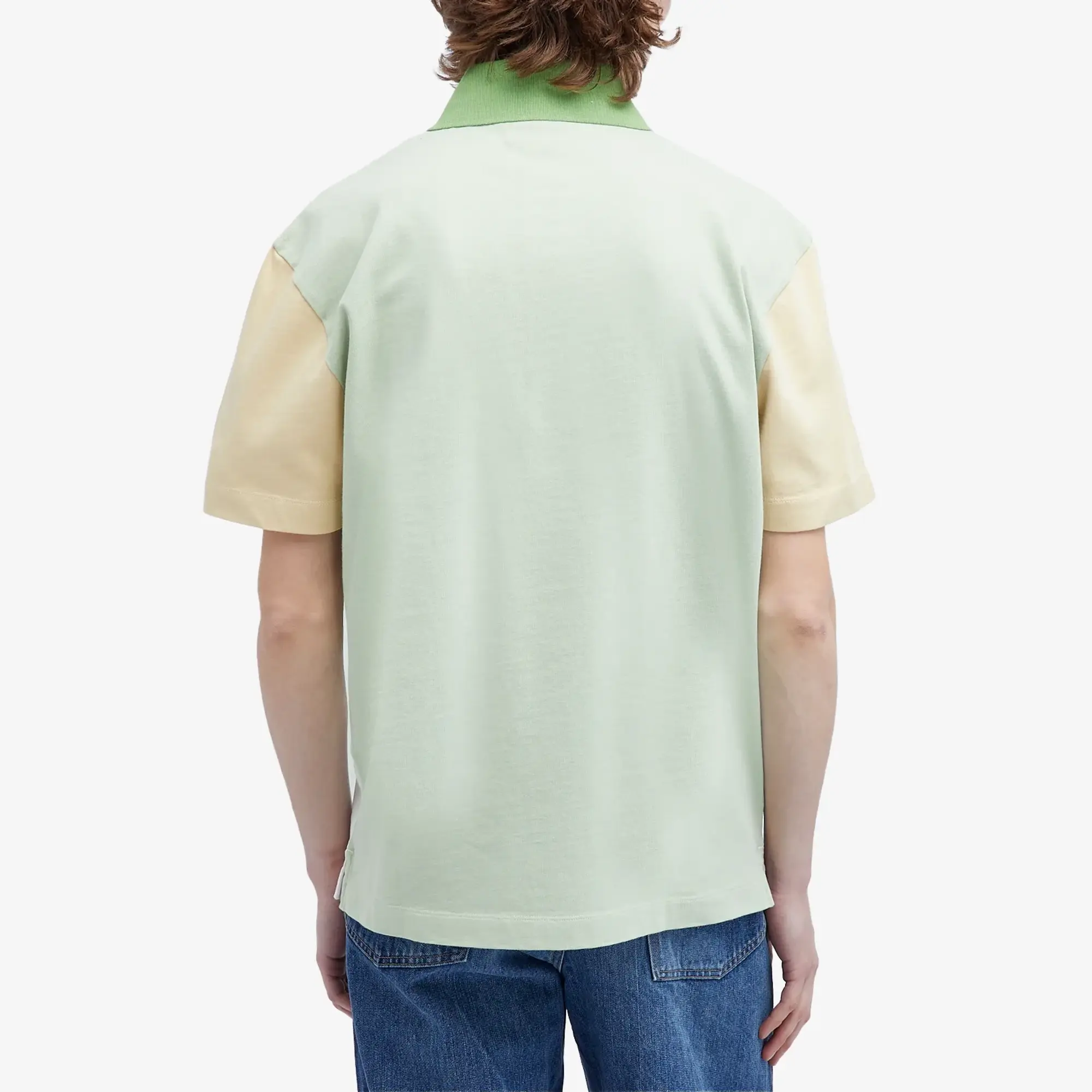 Cafe Kitsune Café Kitsune Colorblock Relax Polo Tapioca Colorblock