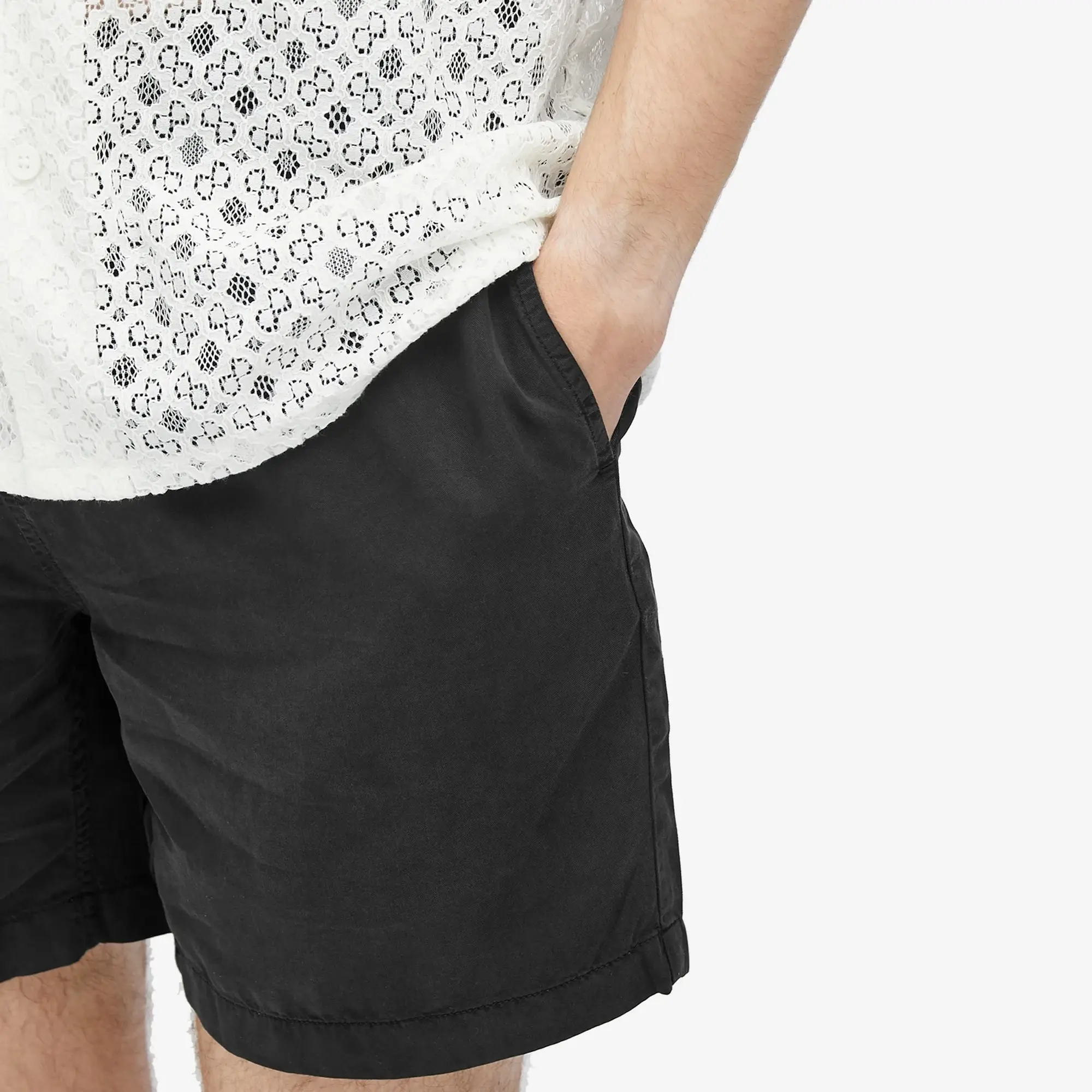 Portuguese Flannel Men's Dogtown Shorts Black