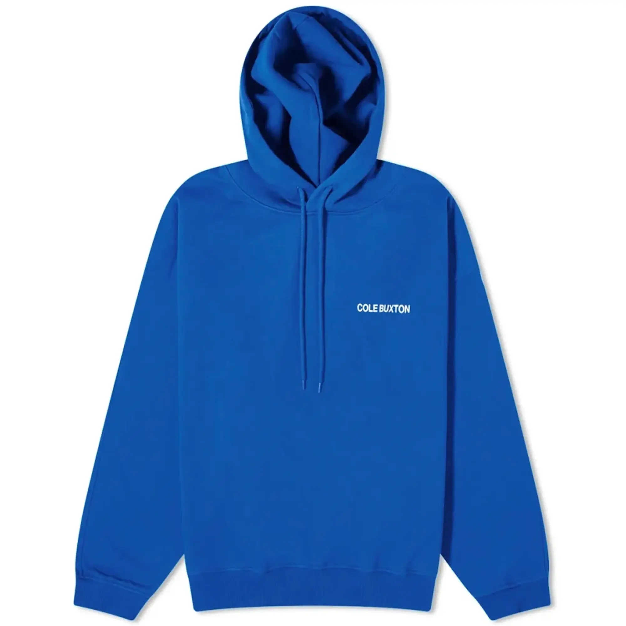 Cole Buxton Men's Sportswear Hoodie Cobalt Blue