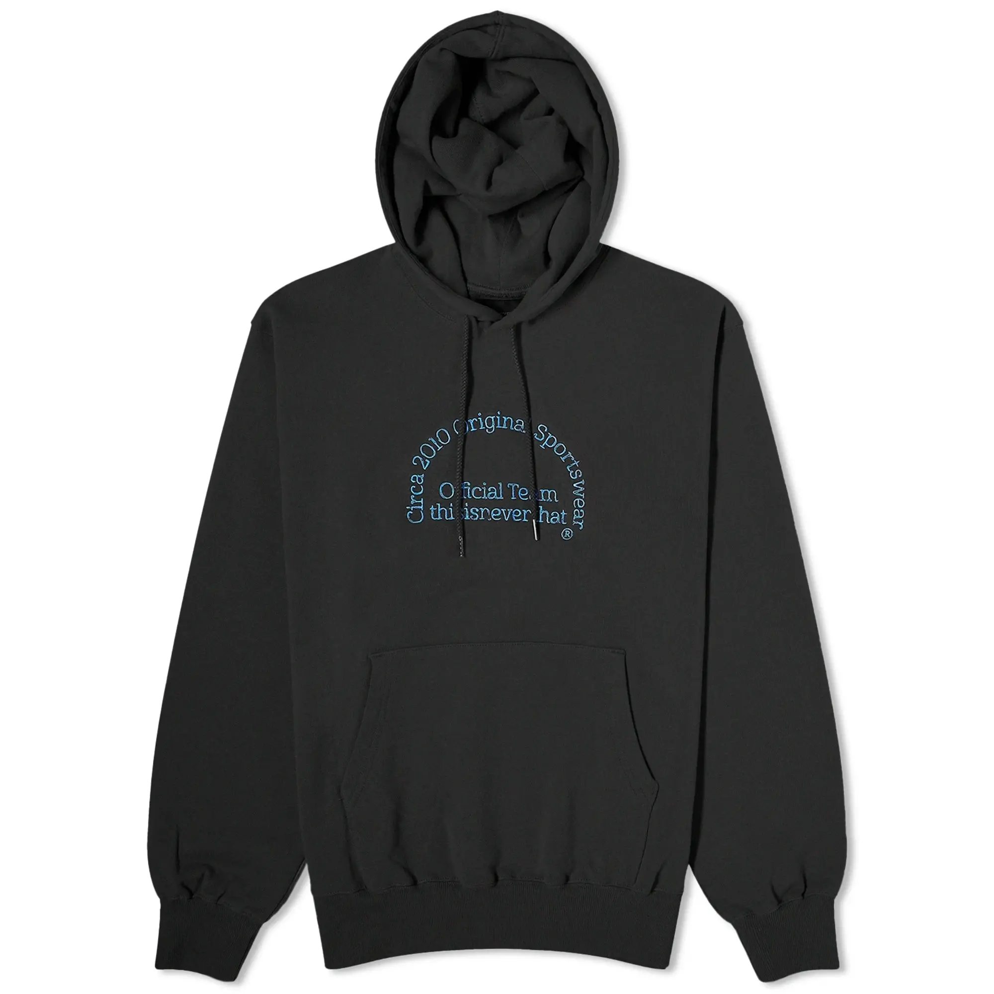 thisisneverthat Men's TNT Team Popover Hoodie Black