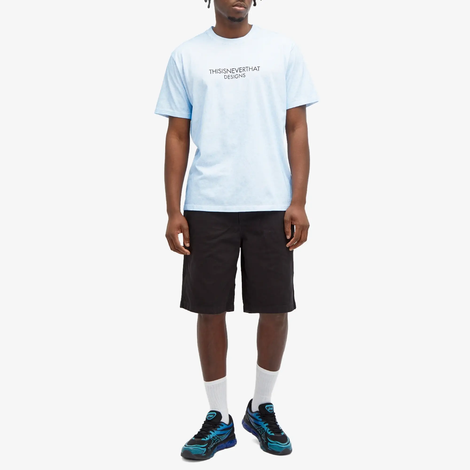 thisisneverthat Men's Sprayed FR-Logo T-Shirt White