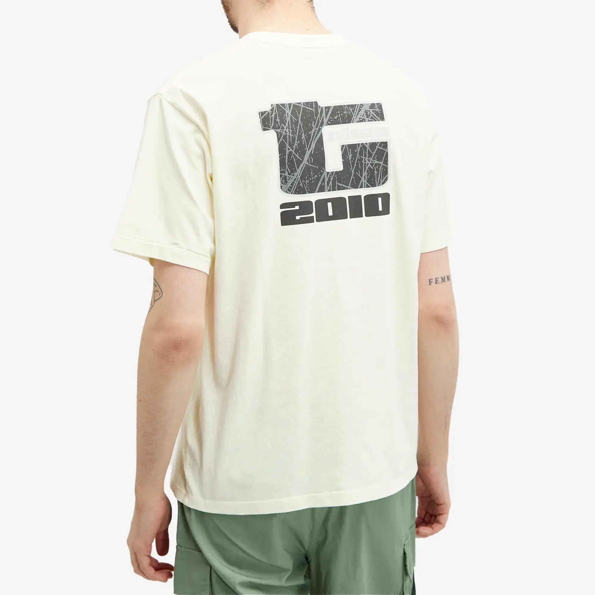 thisisneverthat Men's Big Initial T-Shirt Ivory