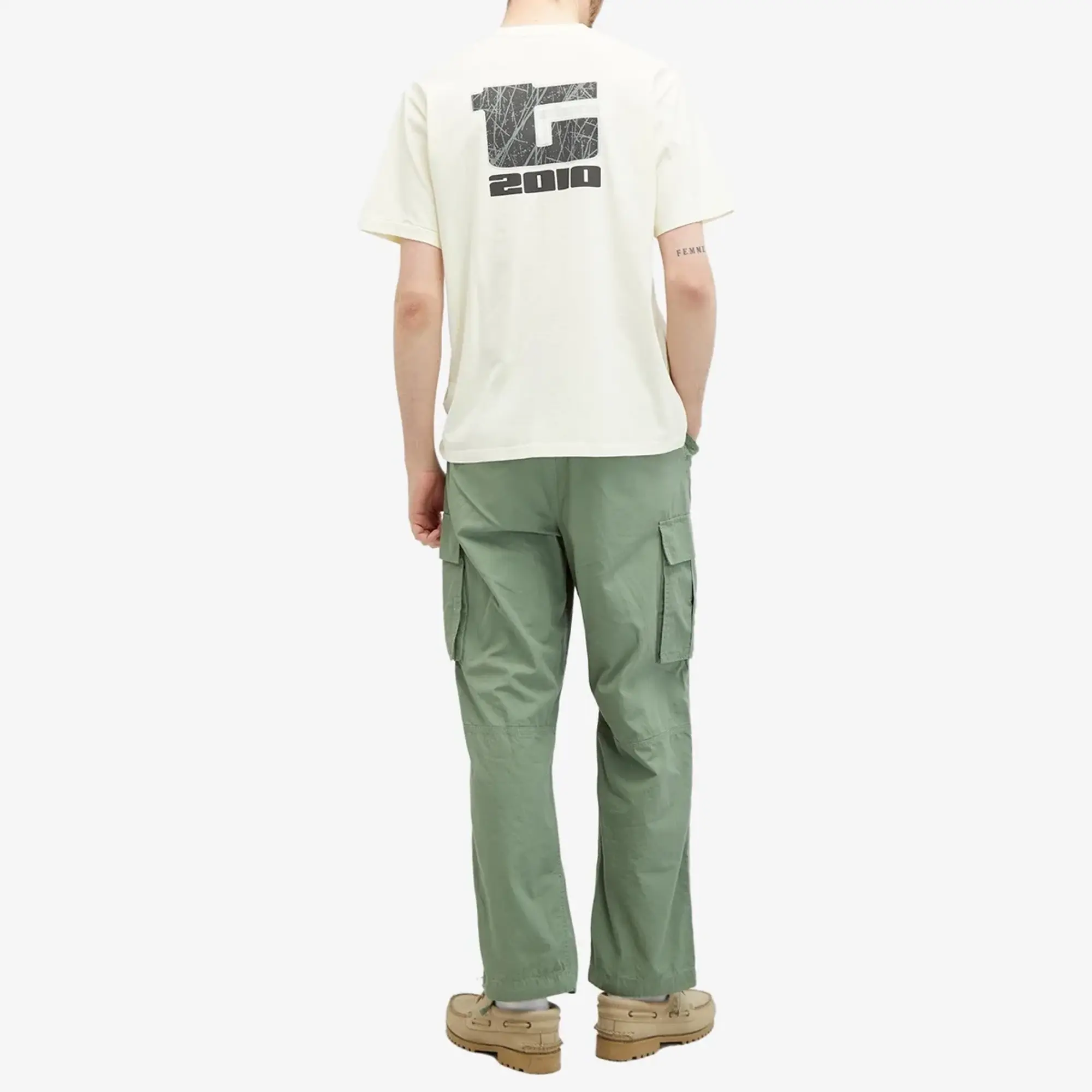 thisisneverthat Men's Big Initial T-Shirt Ivory