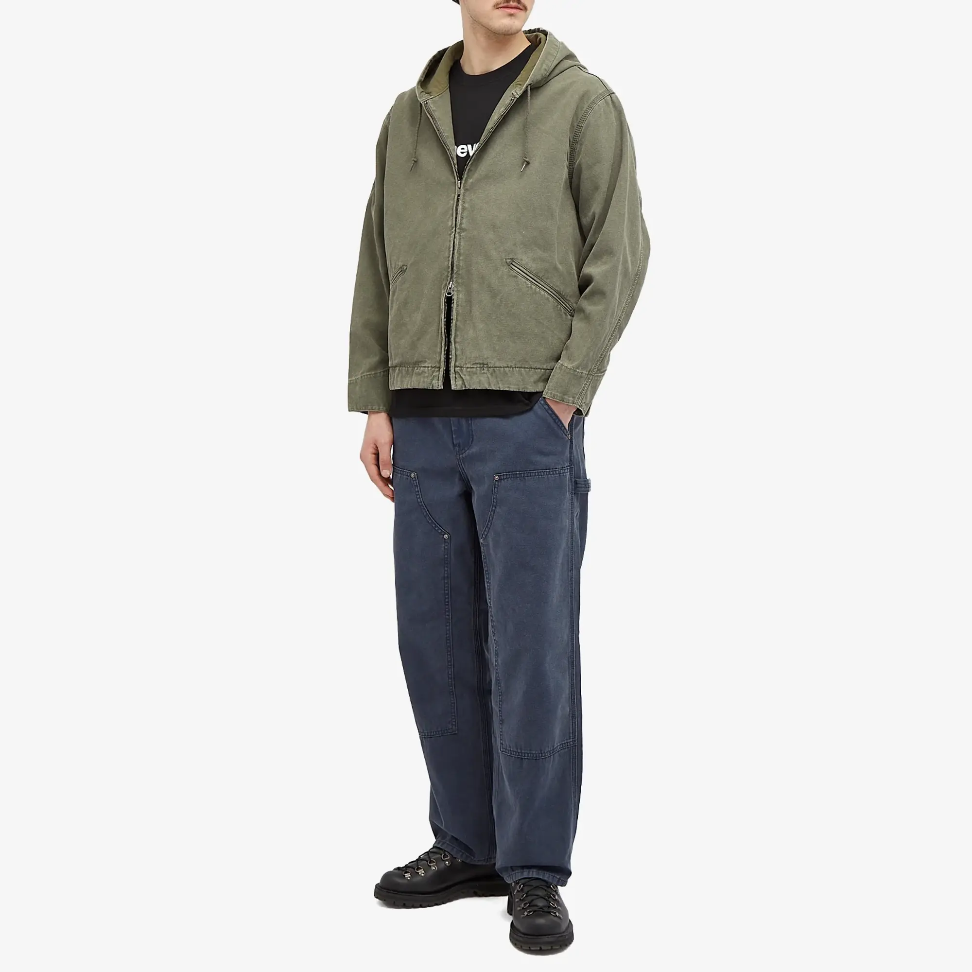 thisisneverthat Men's Washed Carpenter Jacket Sage