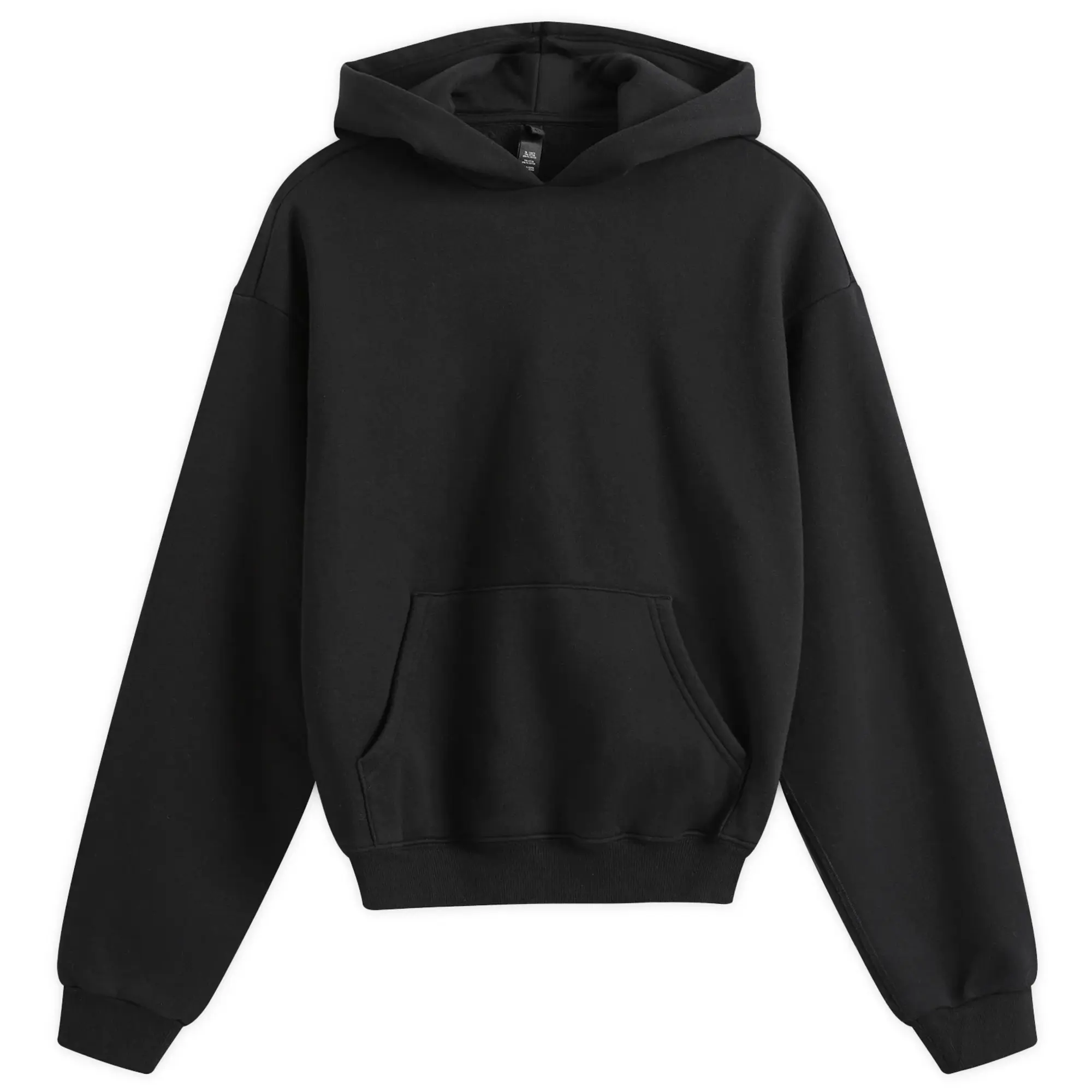 SKIMS Women's Cotton Fleece Pullover Hoodie Onyx