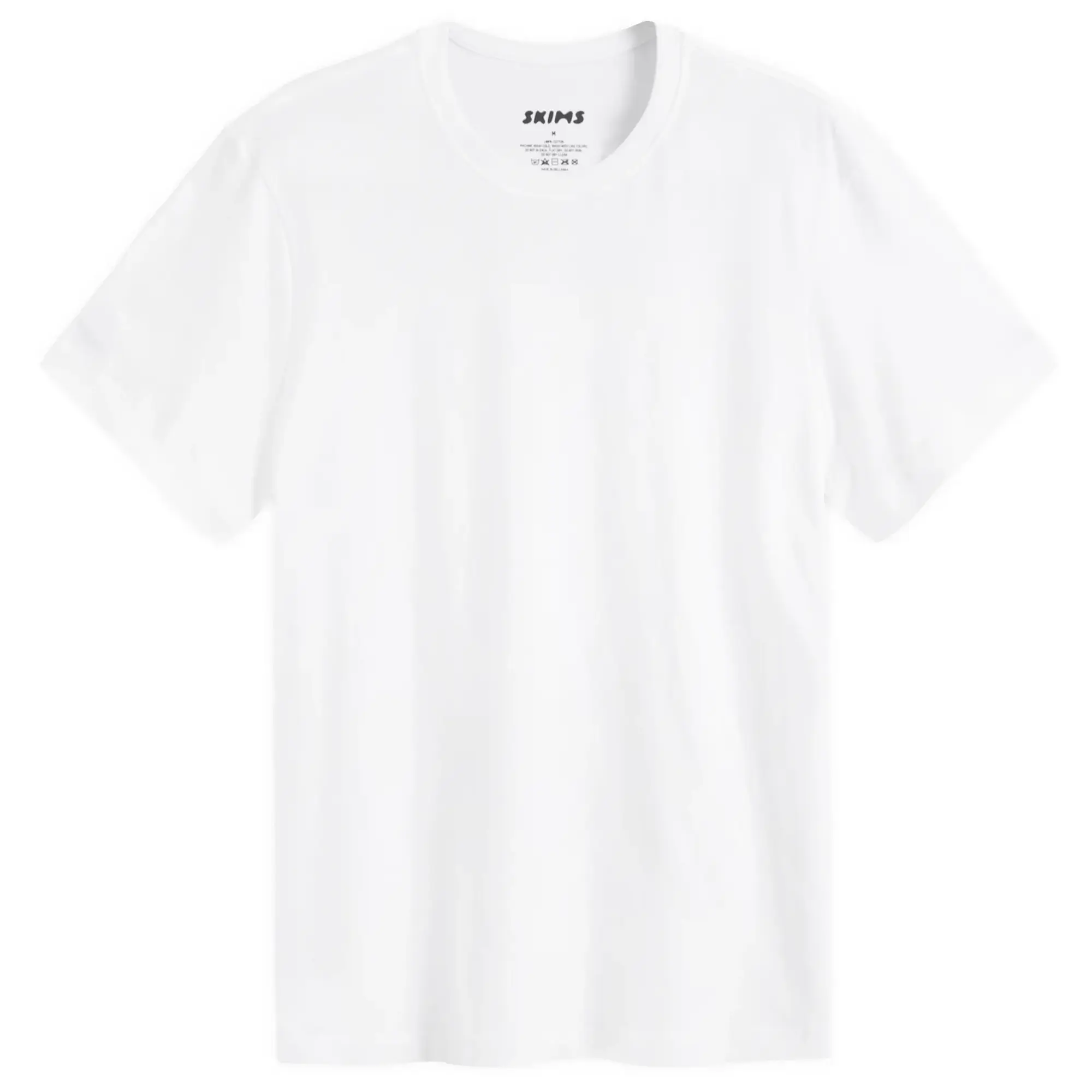 SKIMS Men's Cotton Classic T-Shirt Chalk