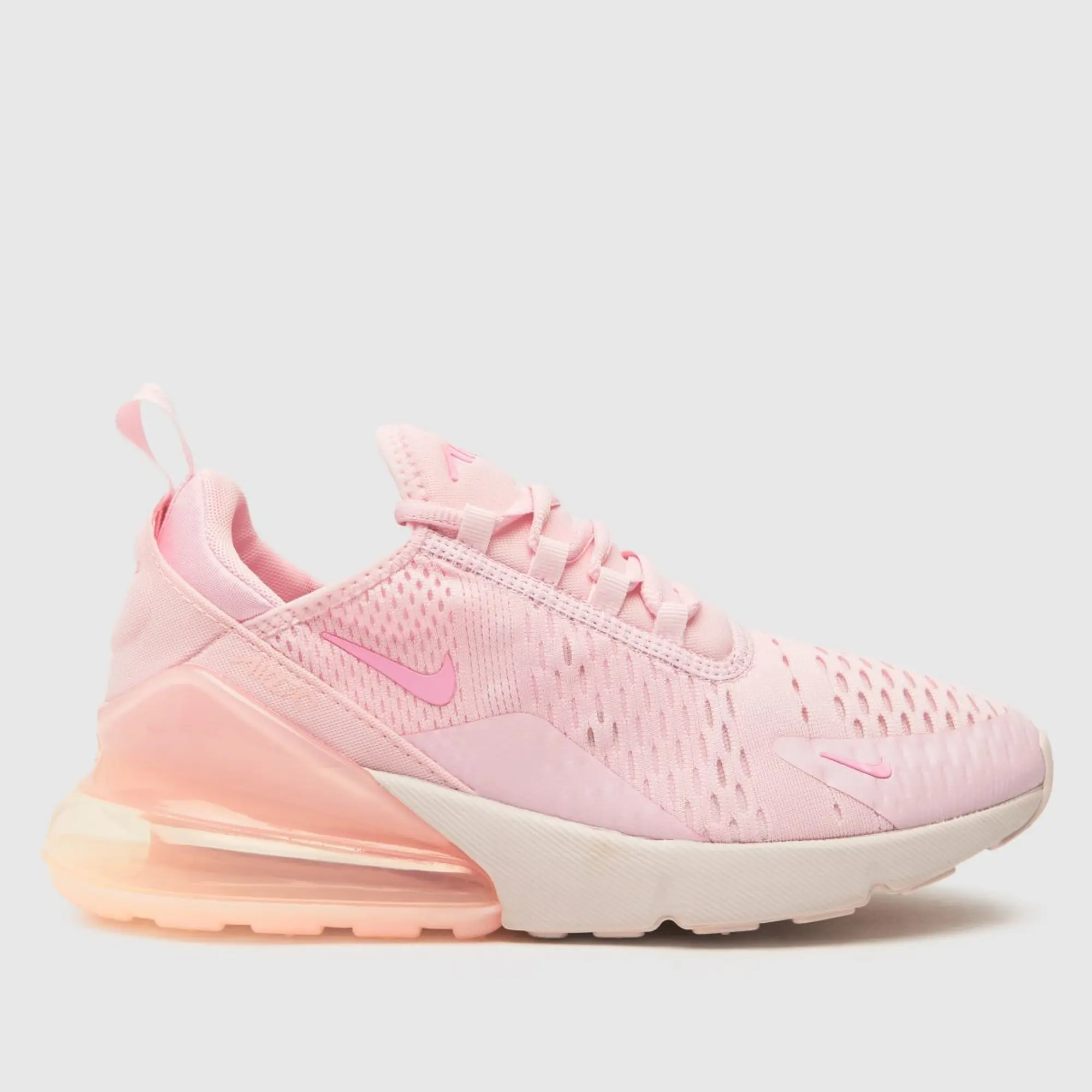 Nike air max 270 trainers in pale pink AH6789 605 FOOTY.COM