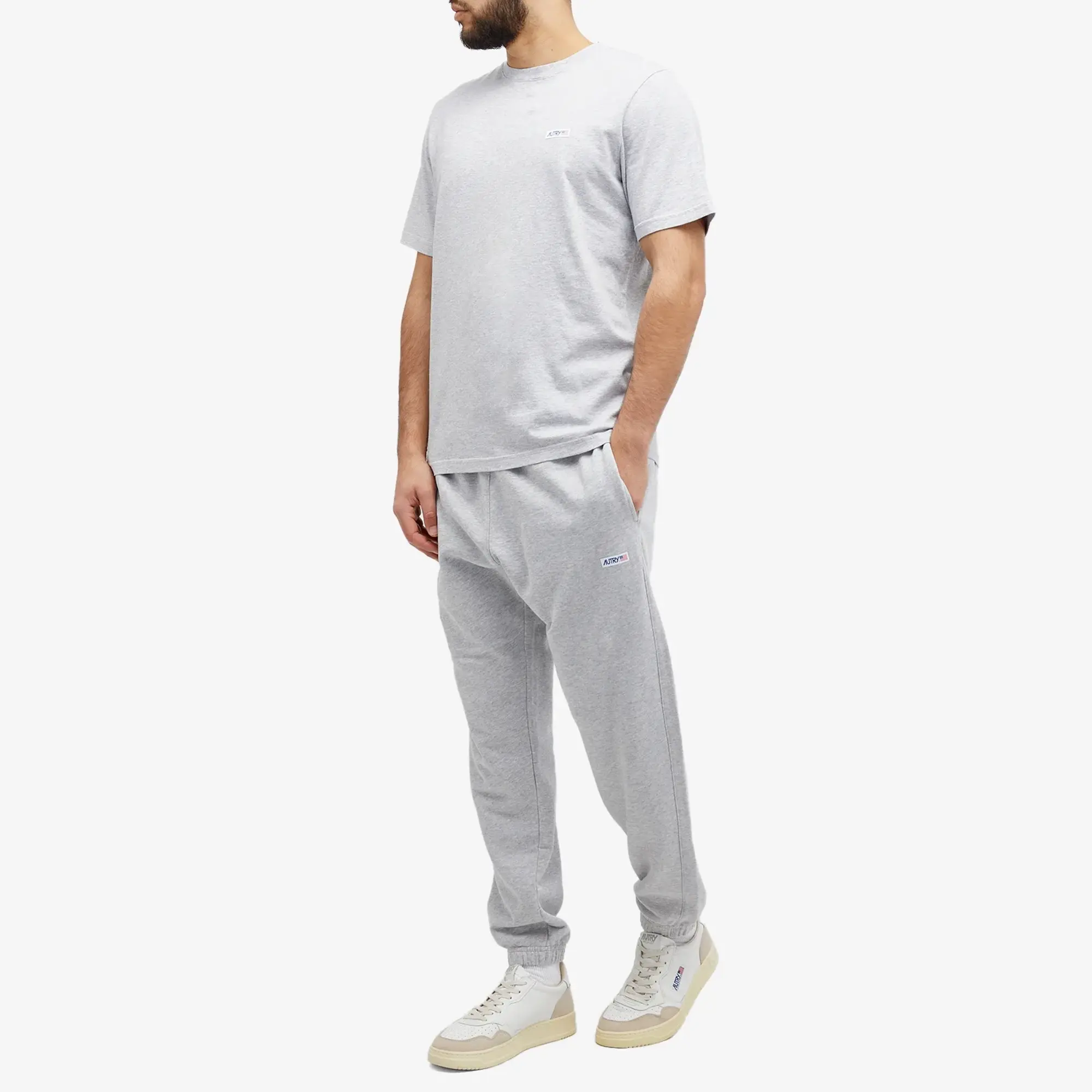 Autry Men's Flag Logo Tee Melange
