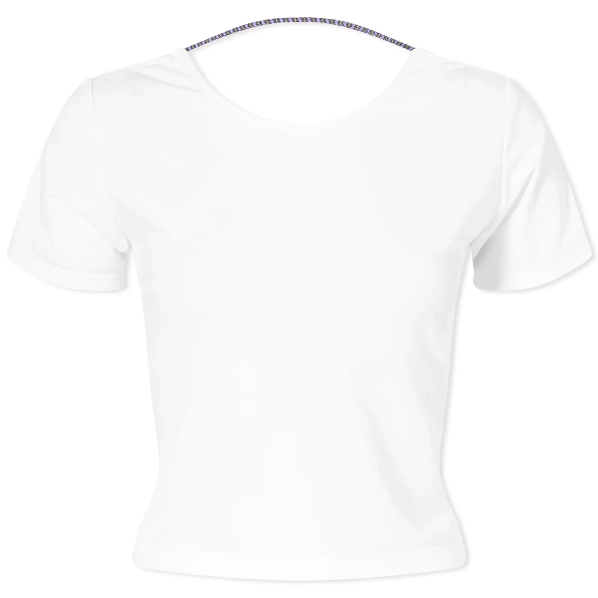 Peachy Den Women's Mimi Short Sleeve Top White