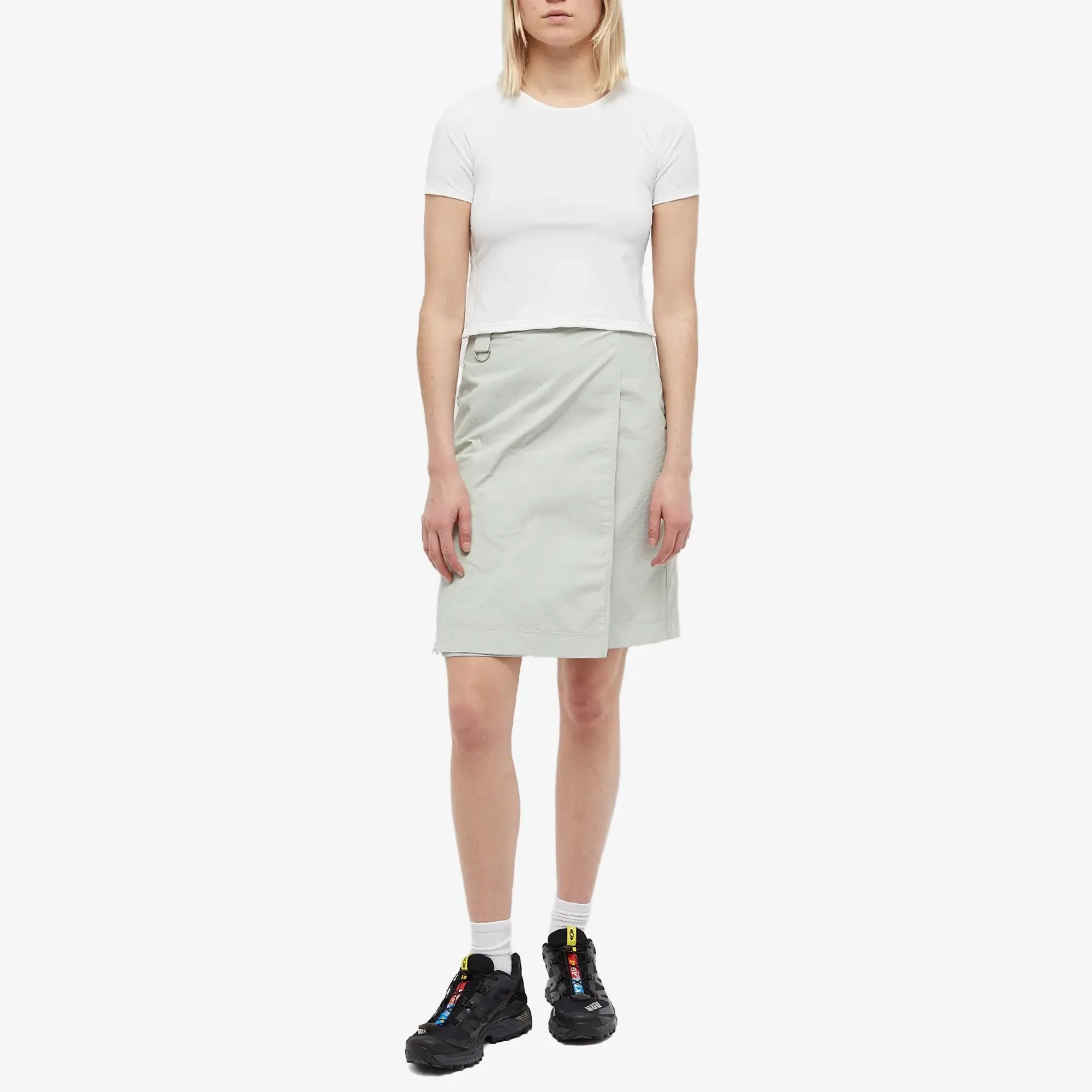 Peachy Den Women's Mimi Short Sleeve Top White