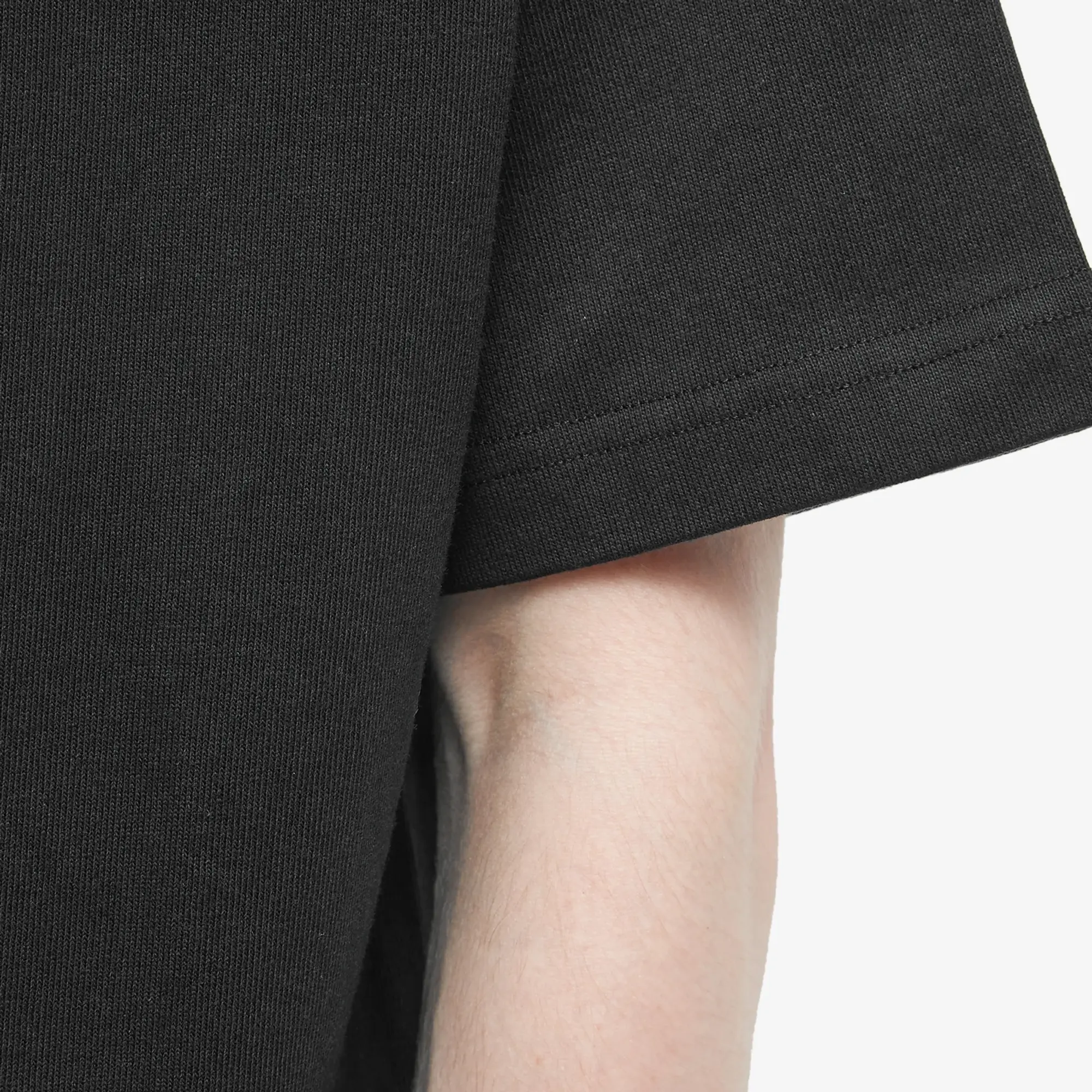 Taikan Men's Plain Heavyweight T-Shirt Black