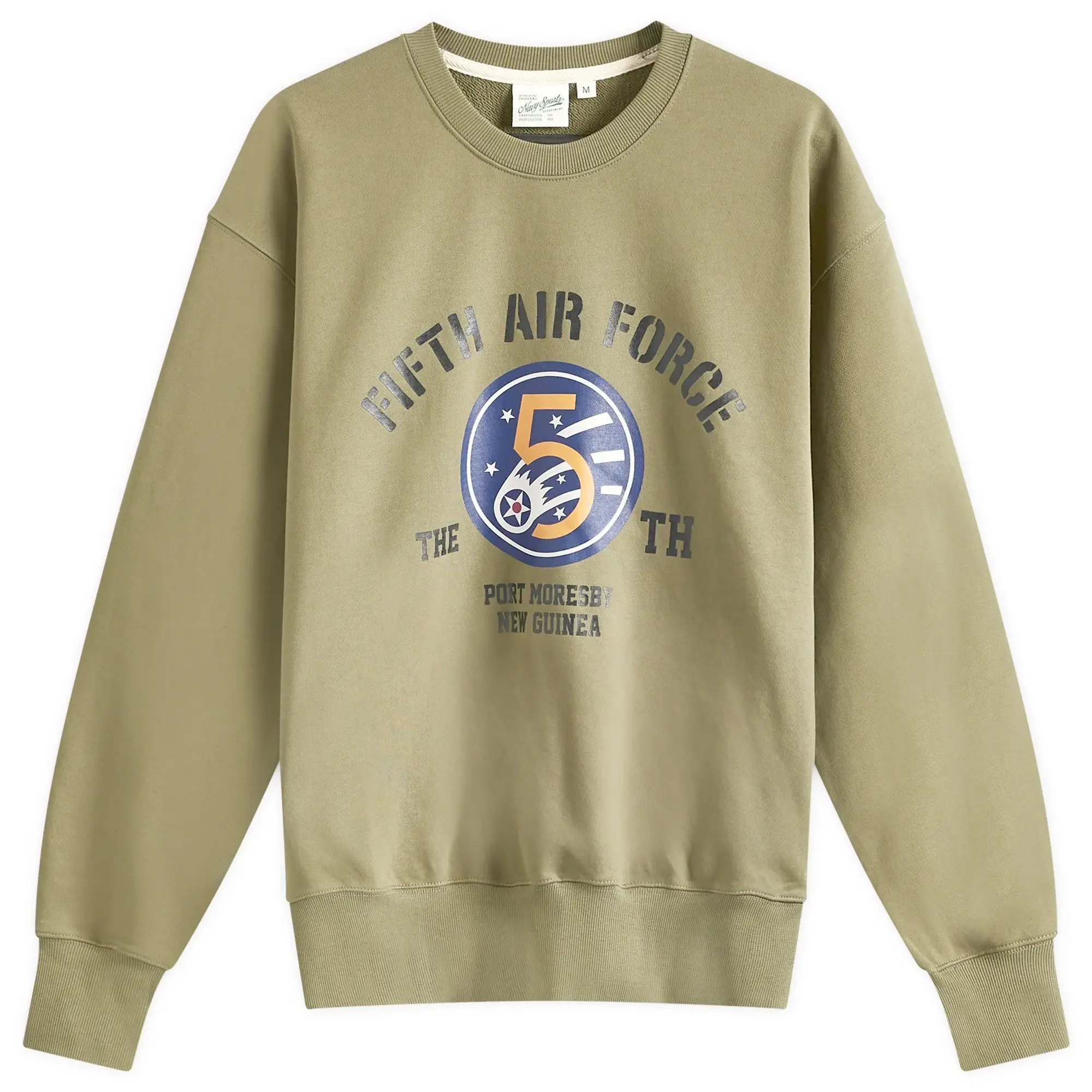 Uniform Bridge Men's 5th Air Force Sweatshirt Olive