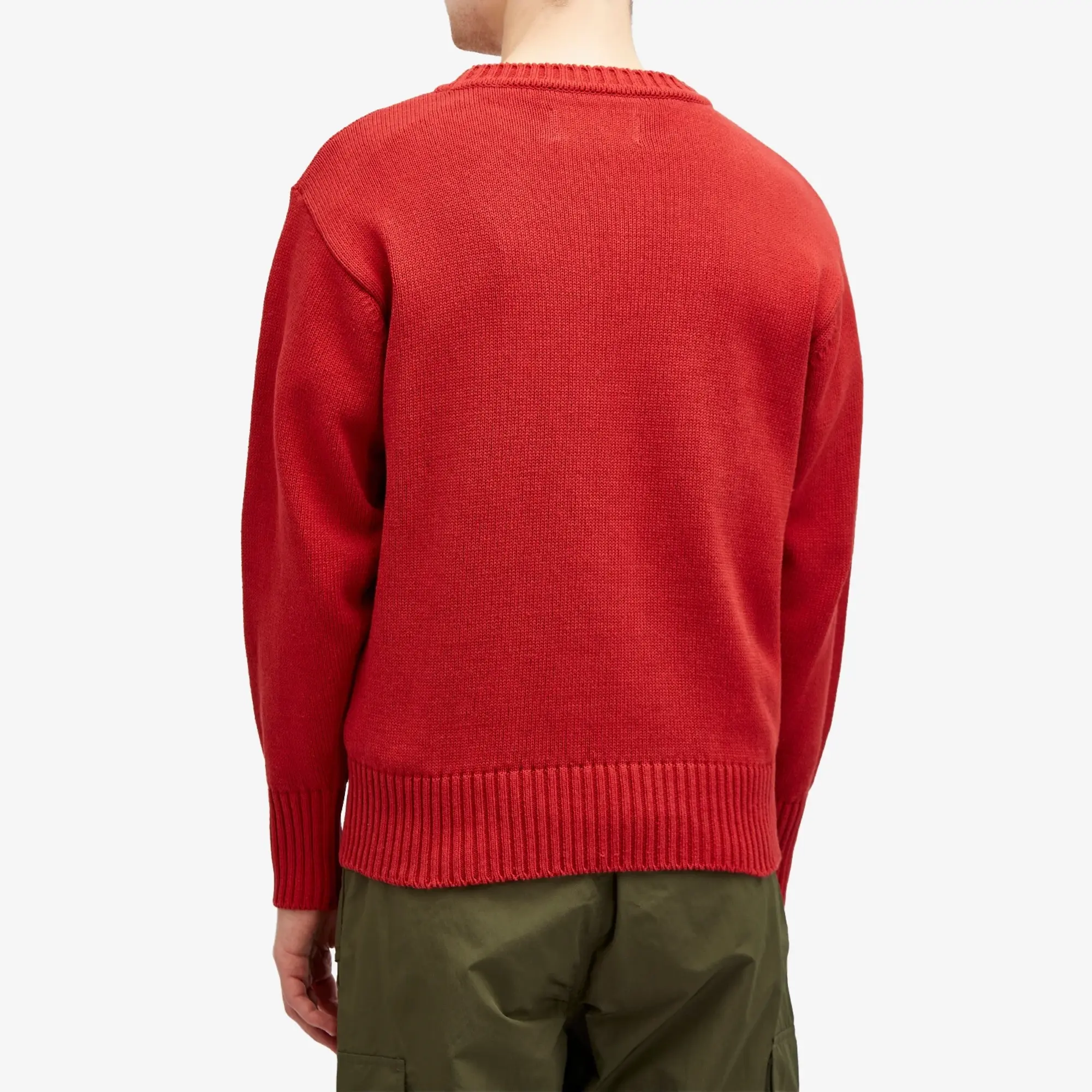 Uniform Bridge Men's 1960 Knit Sweater Burgundy