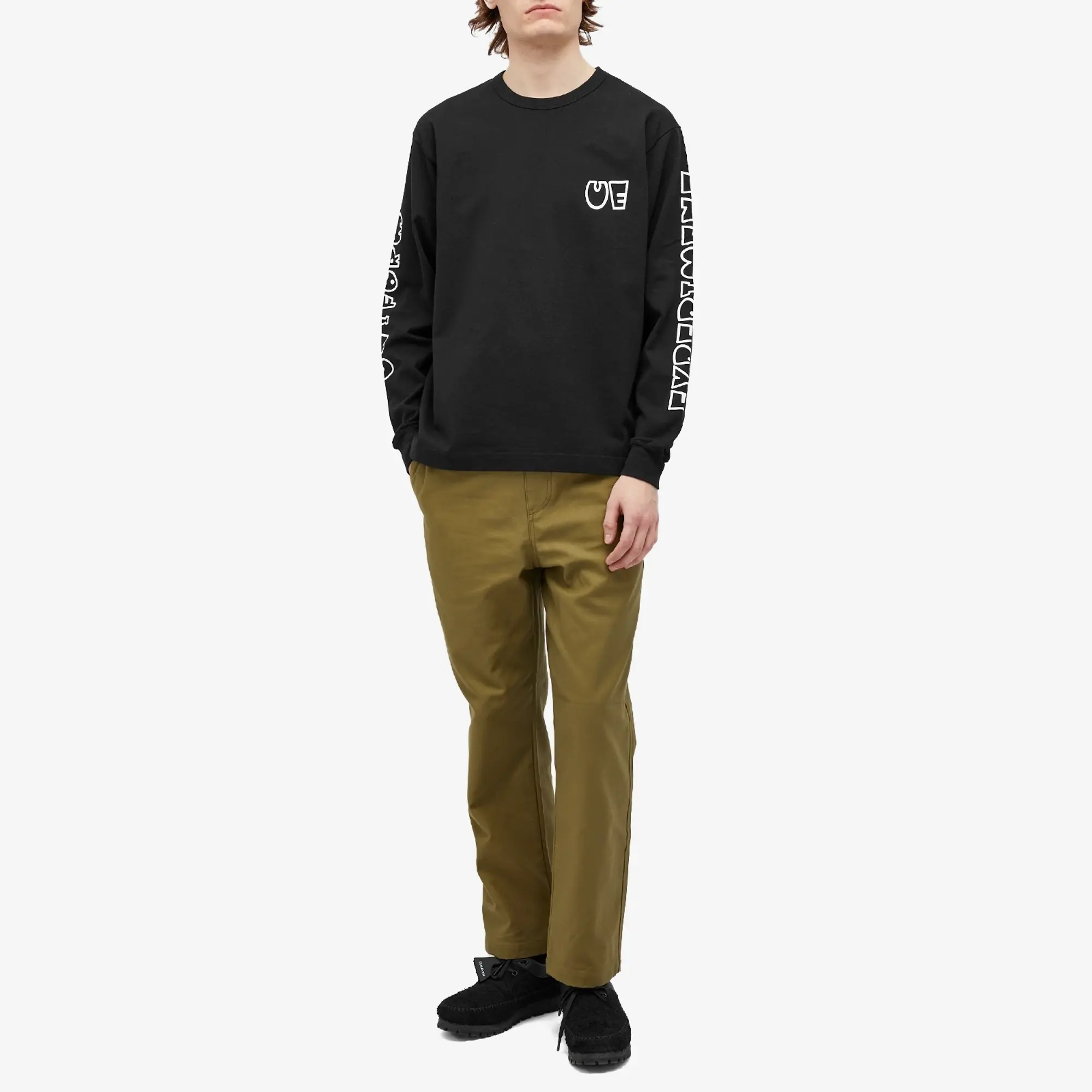 Uniform Experiment Men's Authentic Long Sleeve T-Shirt Black