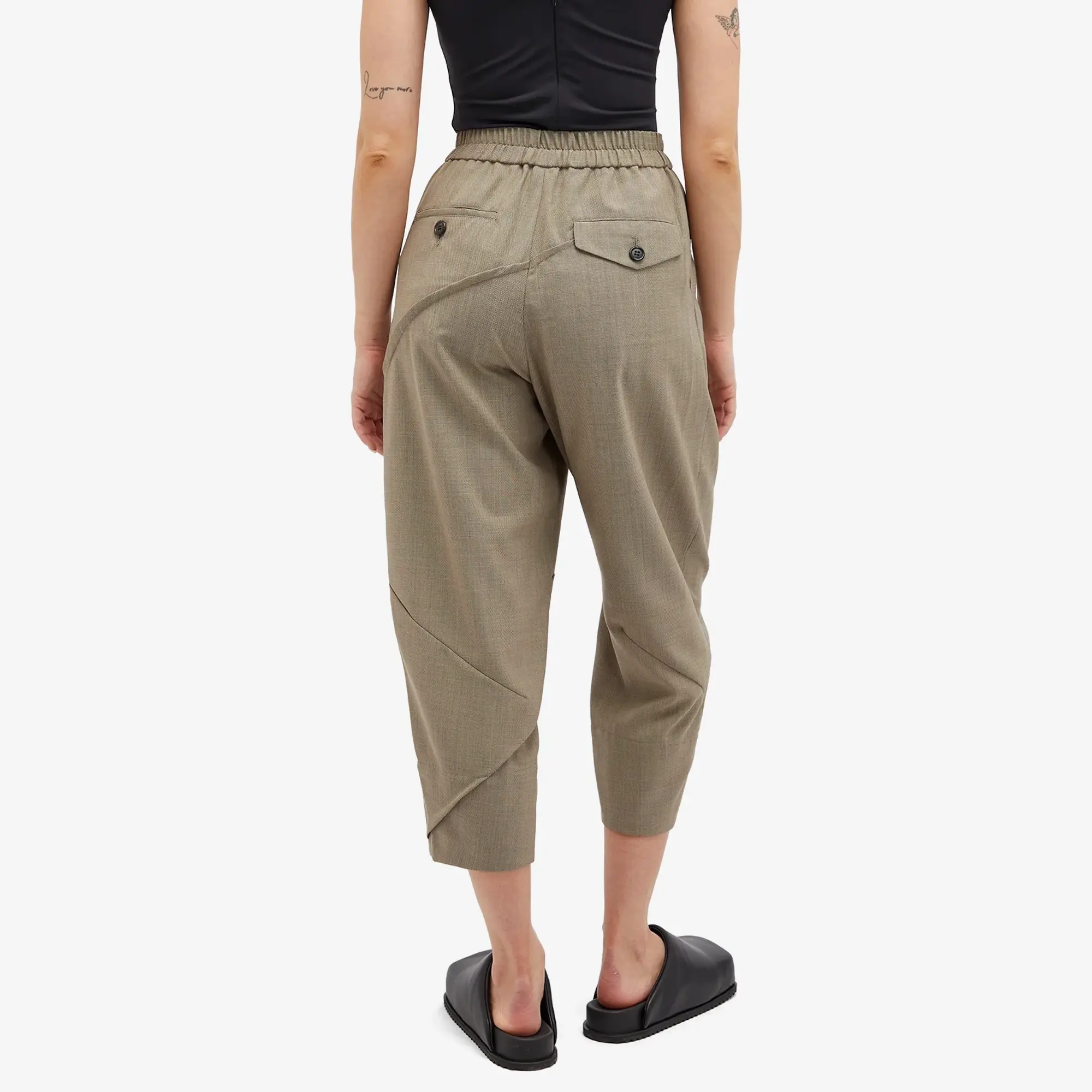 Undercover Women's Casual Trousers Grey Beige