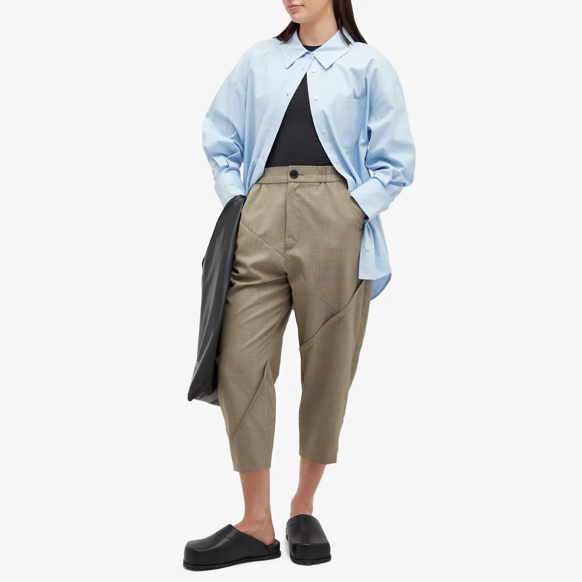 Undercover Women's Casual Trousers Grey Beige