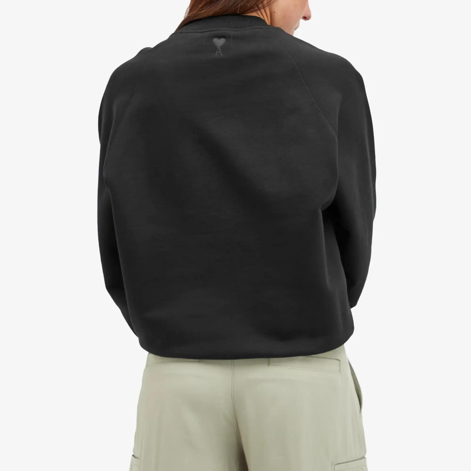 AMI Paris Women's Sweatshirt Black