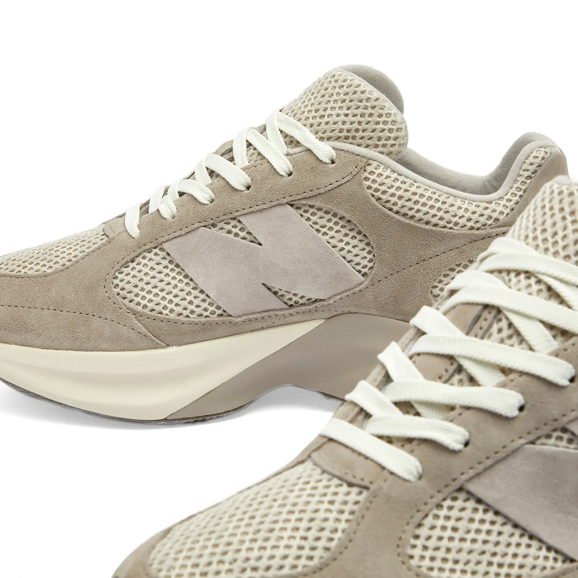 New Balance Unisex WRPD RUNNER Grey Days in Grey/Brown/White Leather