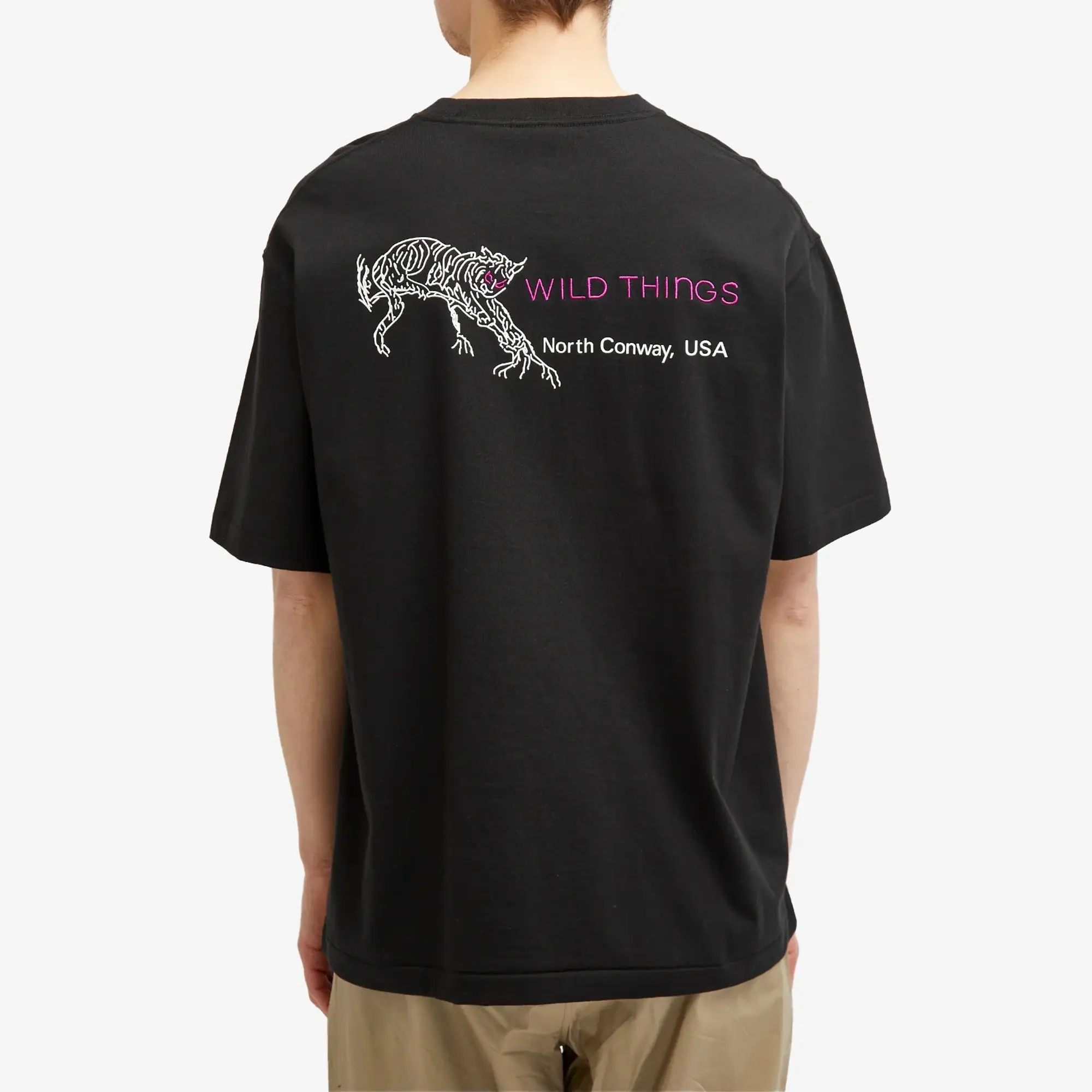 Wild Things Men's Wild Cat T-Shirt Black